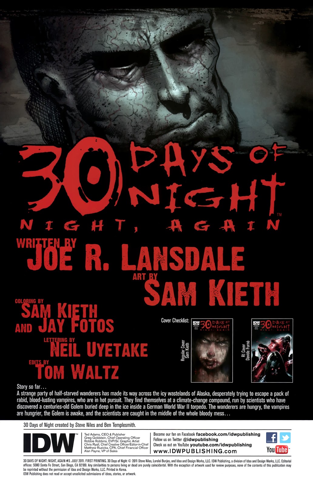 30 Days of Night: Night, Again issue 3 - Page 2