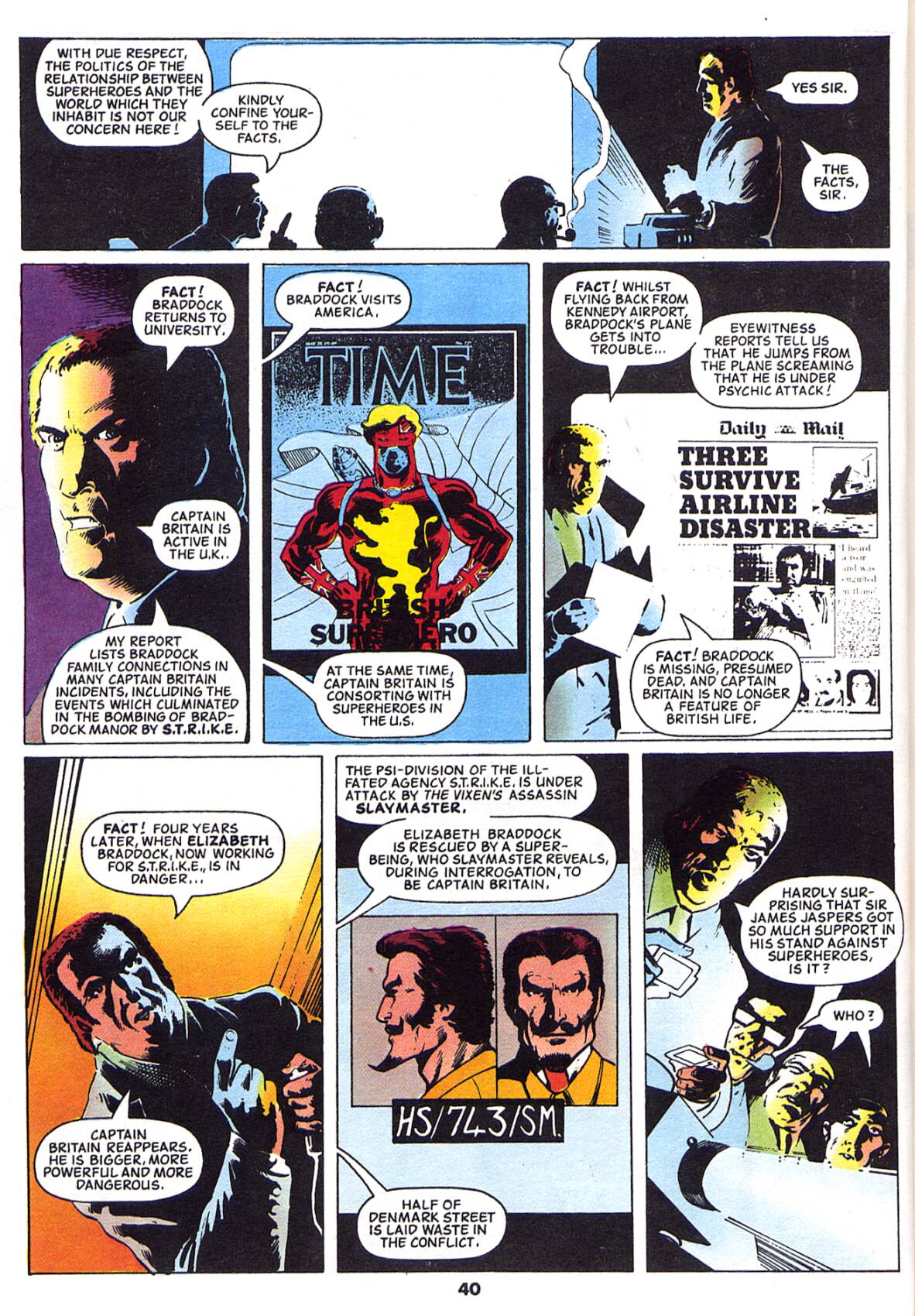 Read online Captain Britain (1988) comic -  Issue # TPB - 40