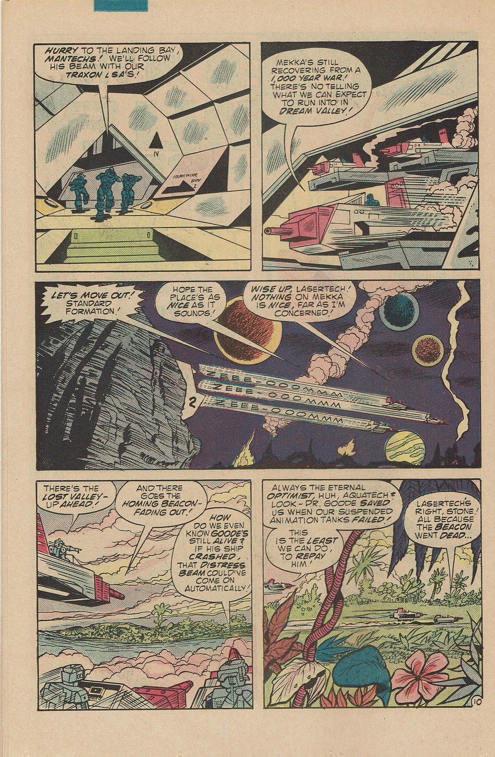 Read online ManTech Robot Warriors comic -  Issue #2 - 14