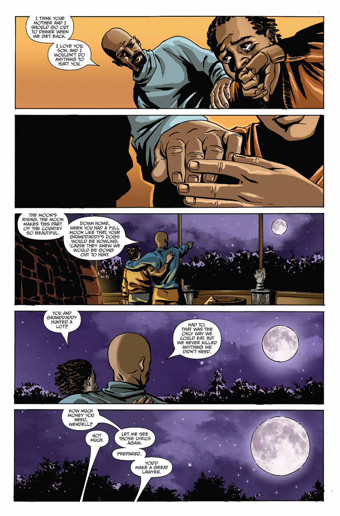 Read online Hunter's Moon comic -  Issue #1 - 21