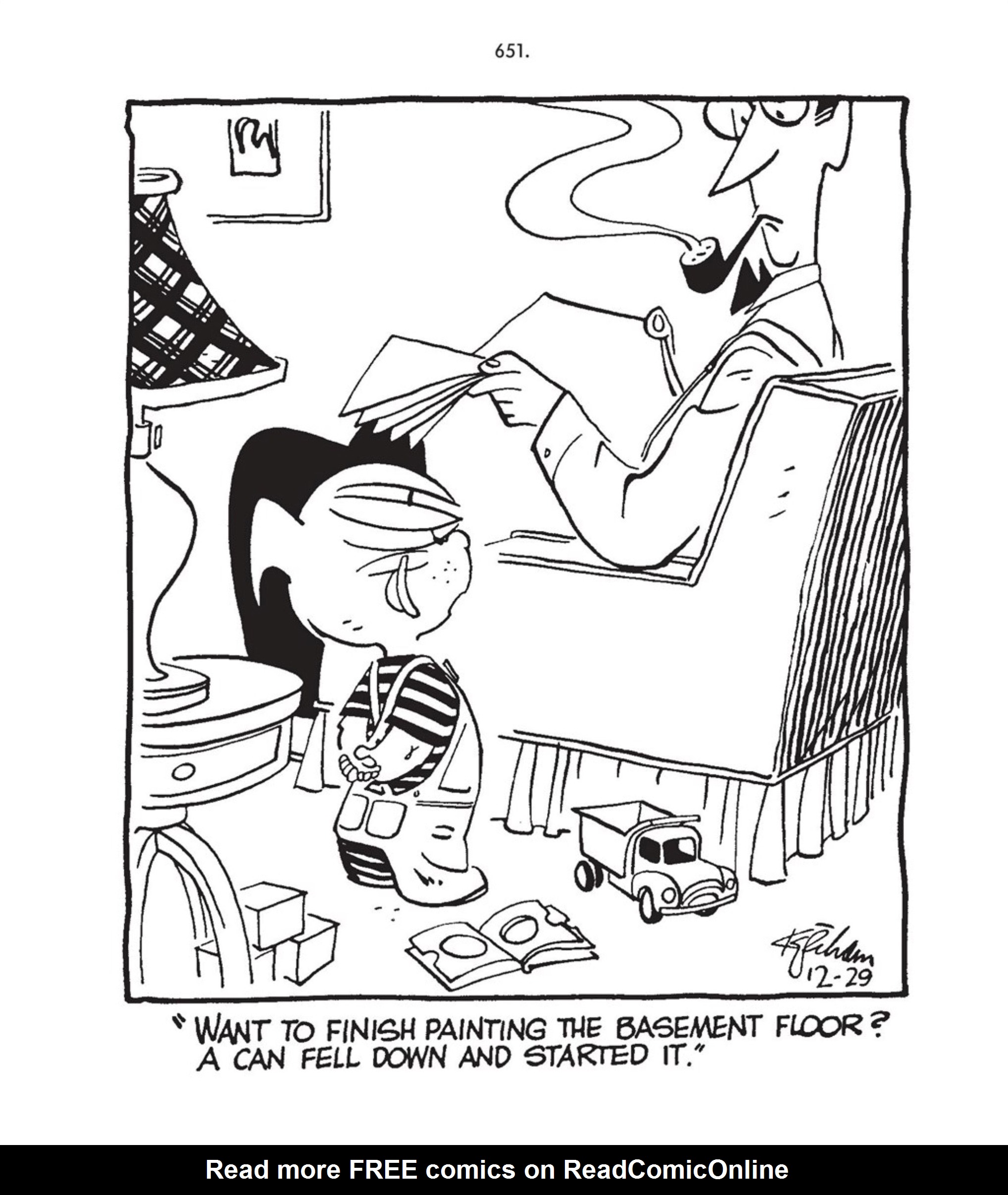 Read online Hank Ketcham's Complete Dennis the Menace comic -  Issue # TPB 2 (Part 7) - 77