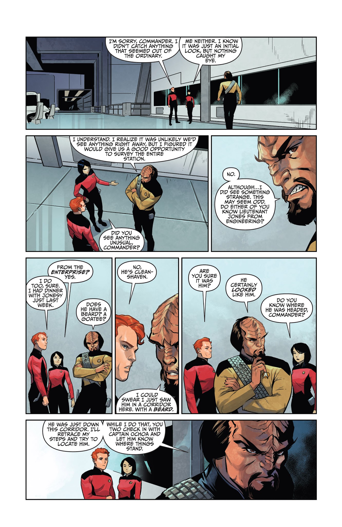 Read online Star Trek: The Next Generation: Through the Mirror comic -  Issue #1 - 7
