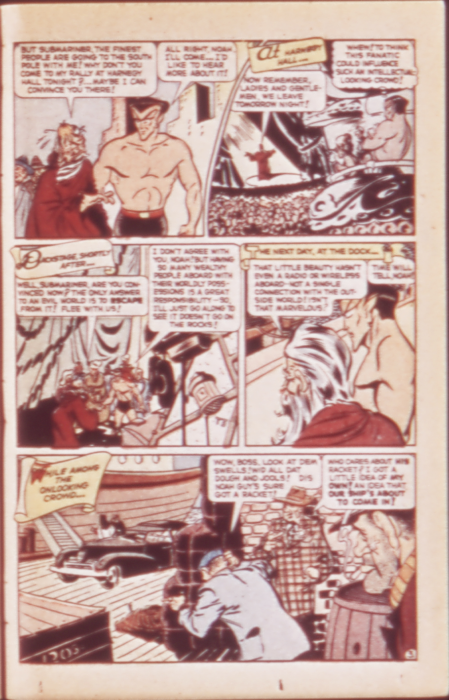 Read online Sub-Mariner Comics comic -  Issue #19 - 31