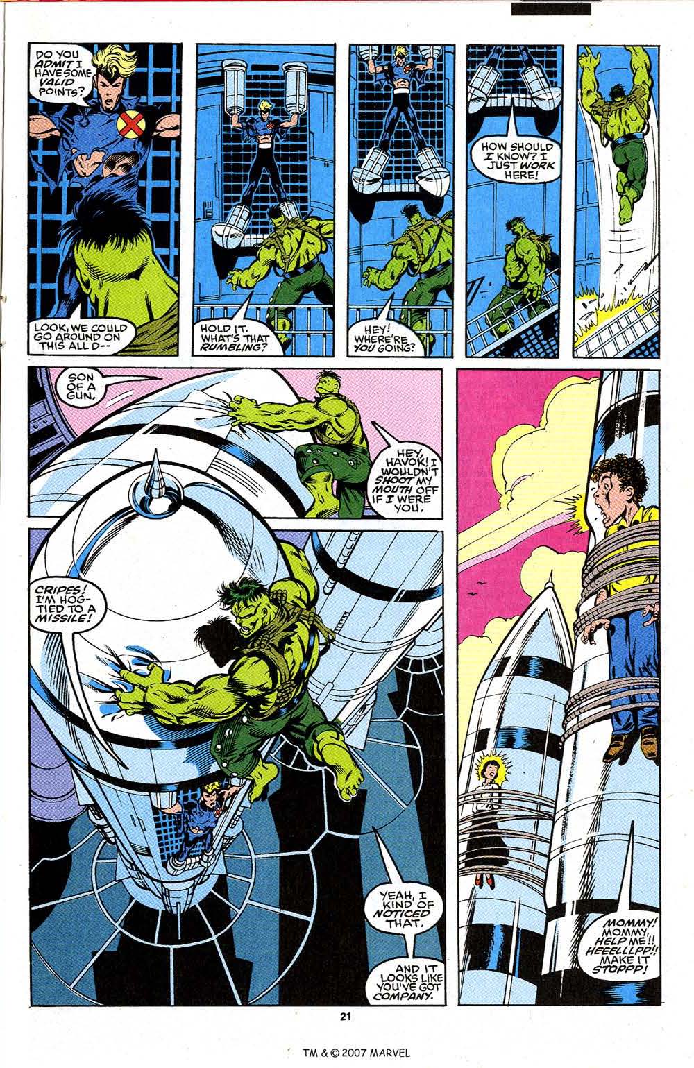 Read online The Incredible Hulk (1968) comic -  Issue #392 - 23