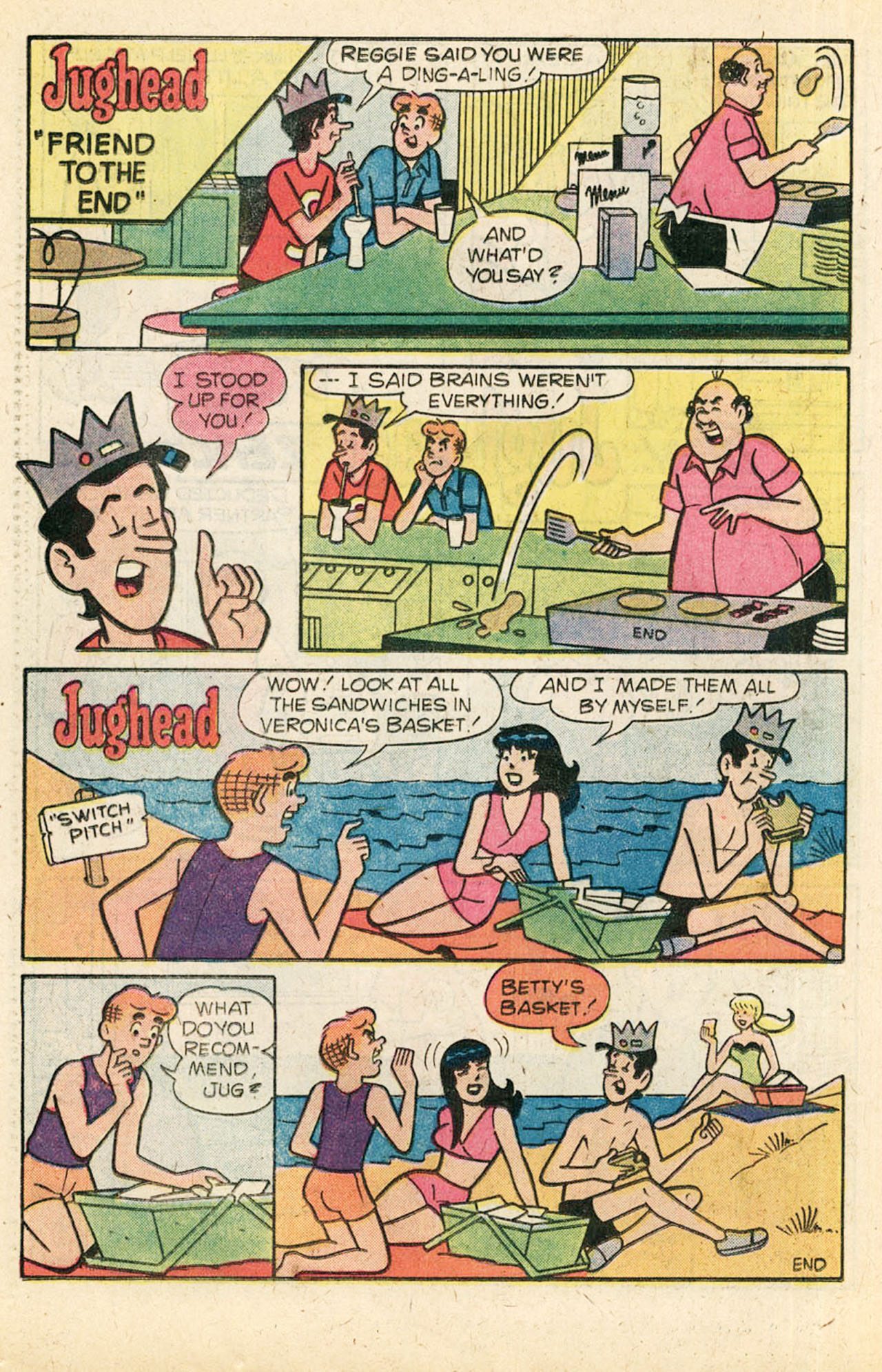 Read online Jughead's Jokes comic -  Issue #61 - 22