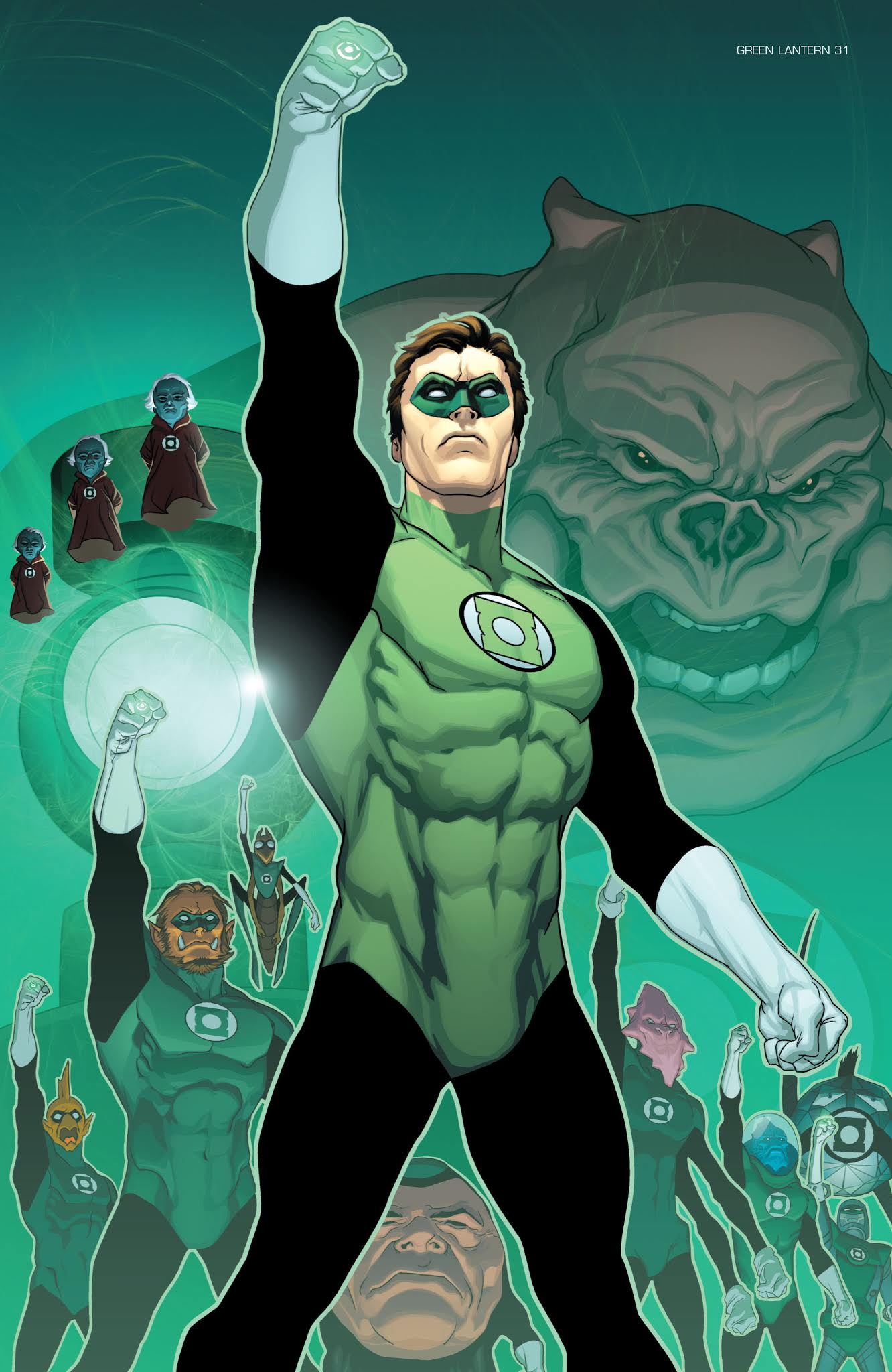 Read online Green Lantern (2005) comic -  Issue # _TPB 5 (Part 1) - 53