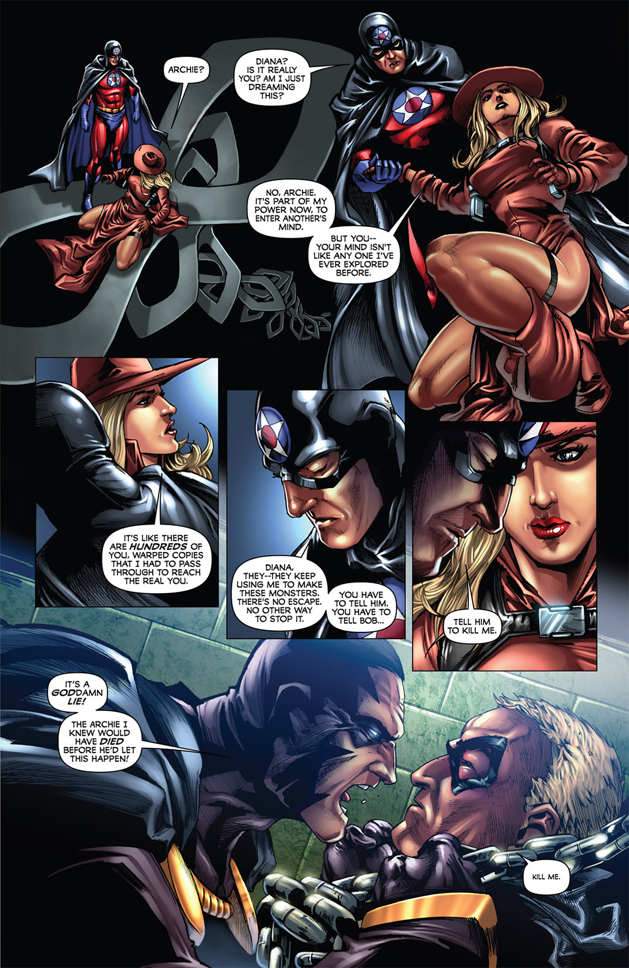 Read online Black Terror (2008) comic -  Issue #6 - 13