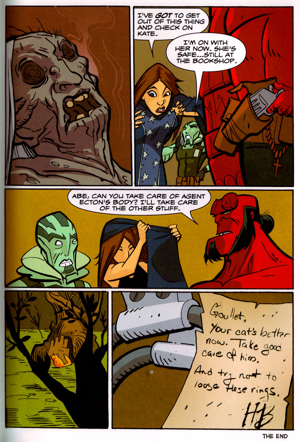 Read online Hellboy Animated: The Black Wedding comic -  Issue # TPB - 66
