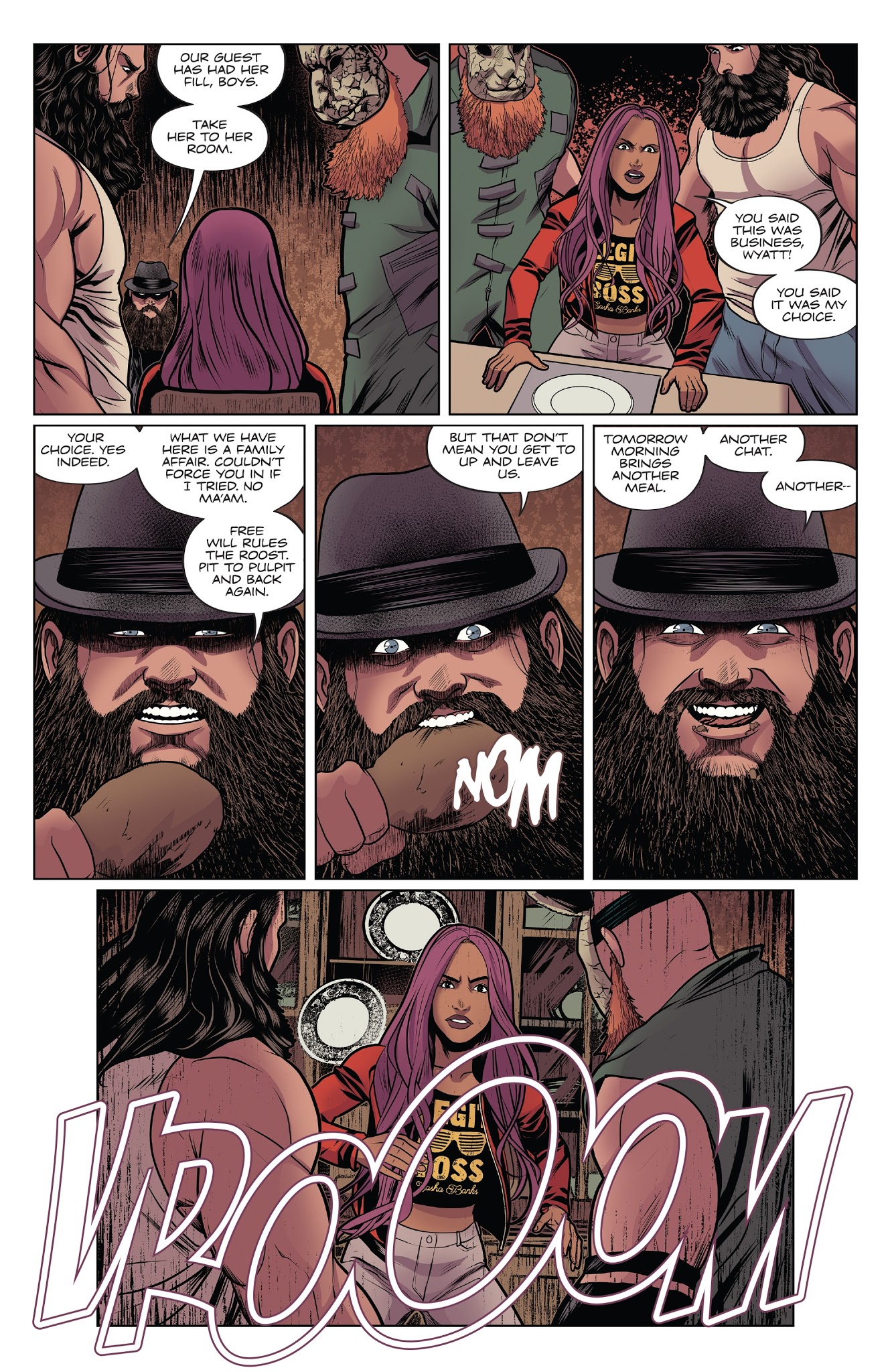 Read online WWE comic -  Issue #7 - 18