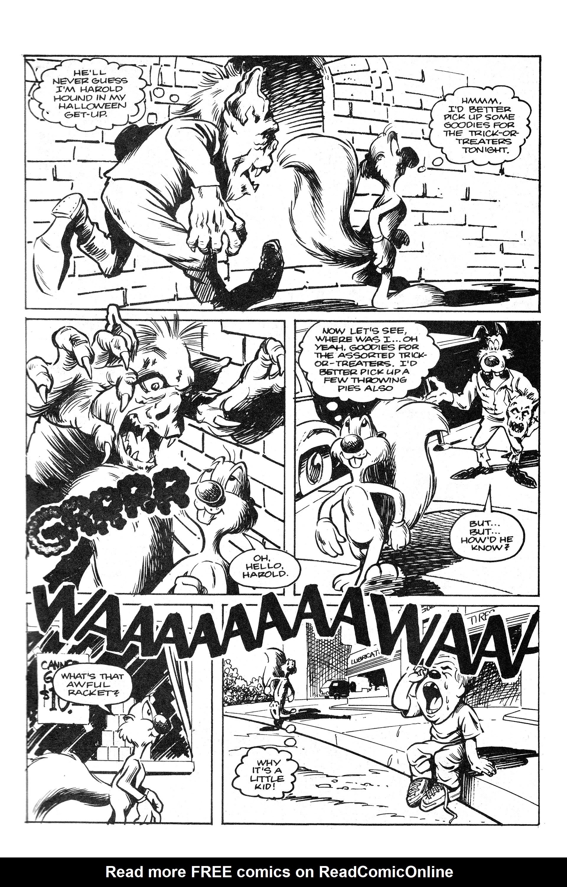 Read online Wacky Squirrel Halloween Adventure Special comic -  Issue # Full - 5