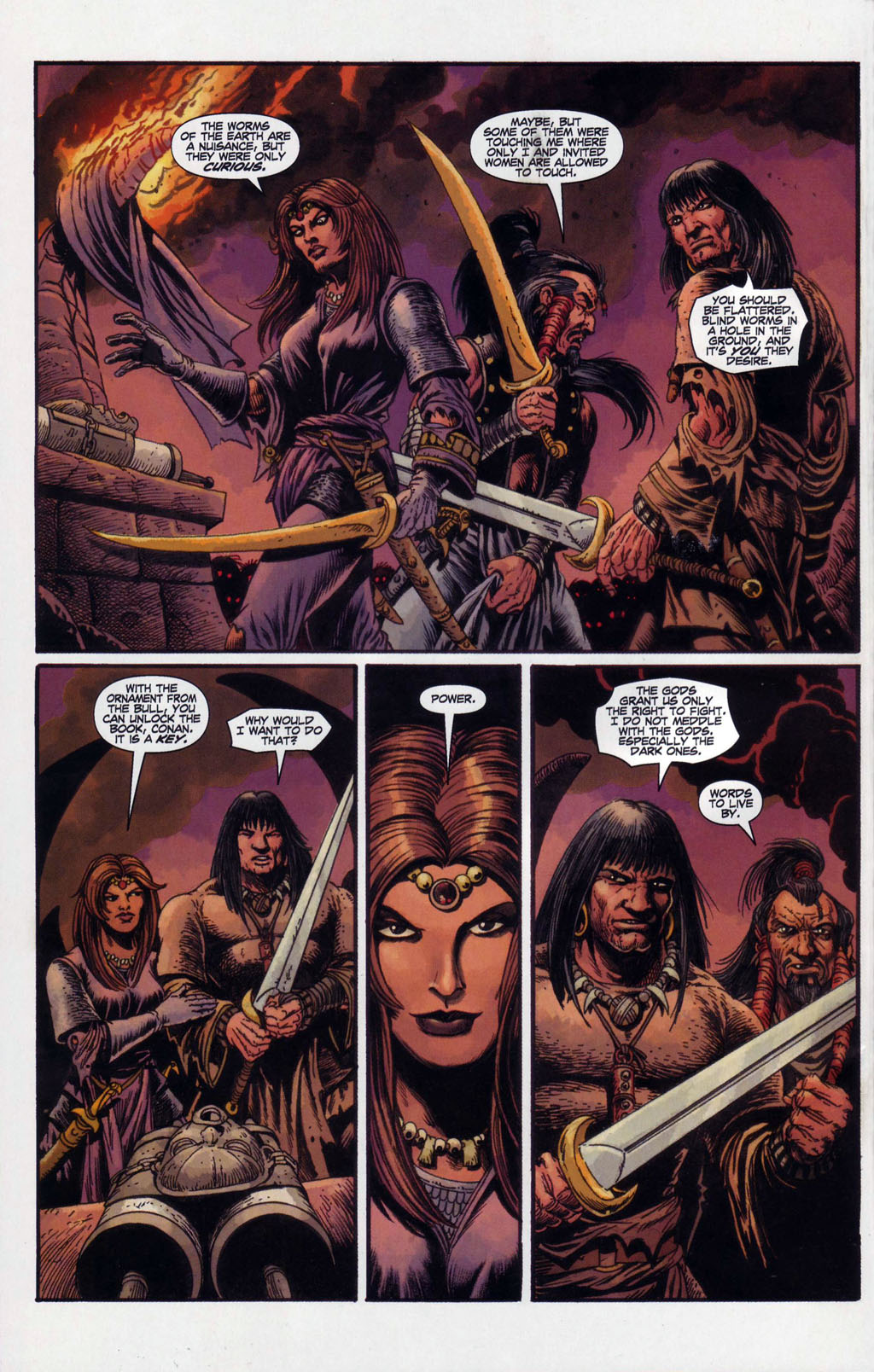 Read online Conan and the Songs of the Dead comic -  Issue #5 - 4