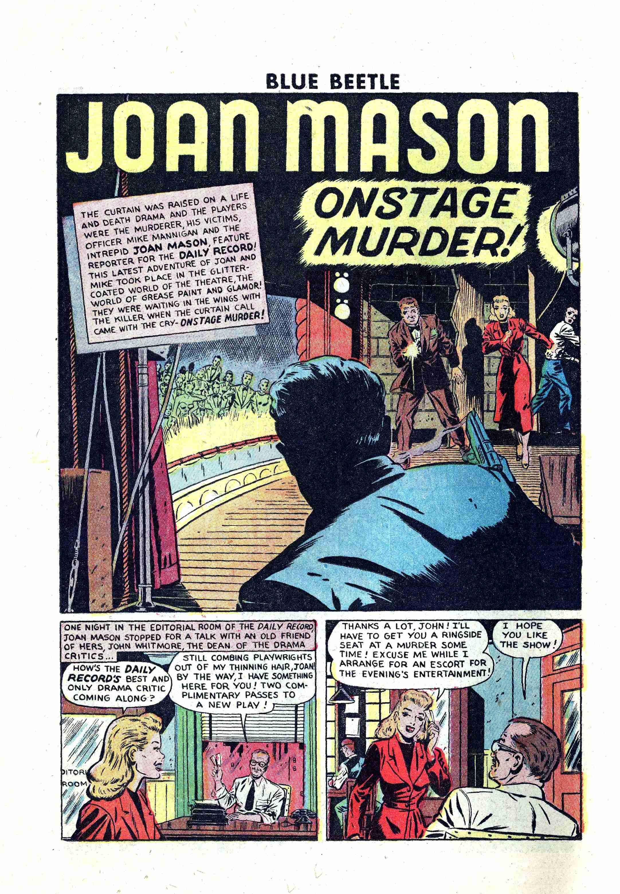 Read online The Blue Beetle comic -  Issue #60 - 12
