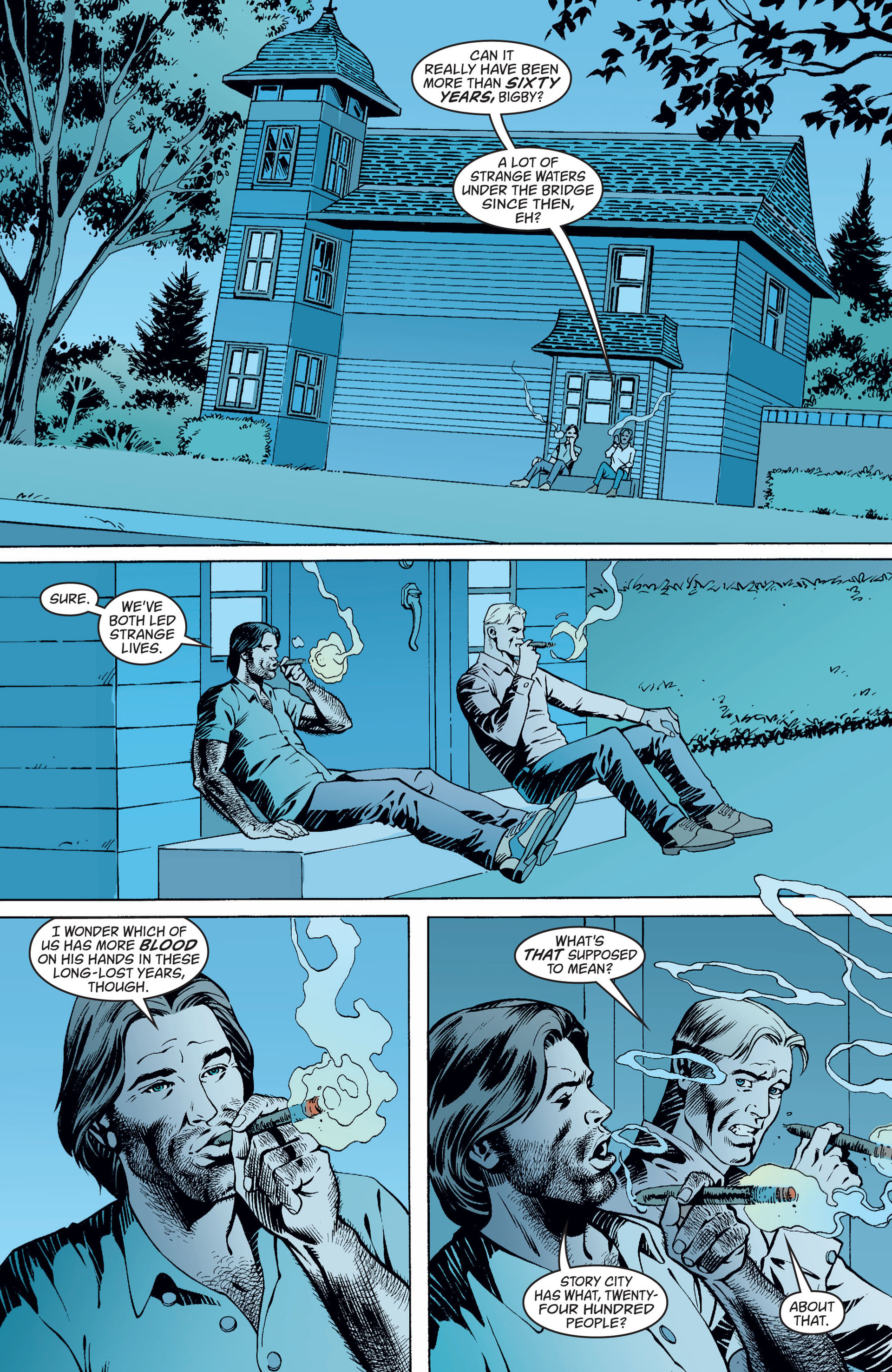 Read online Fables: Werewolves of the Heartland comic -  Issue # TPB - 84