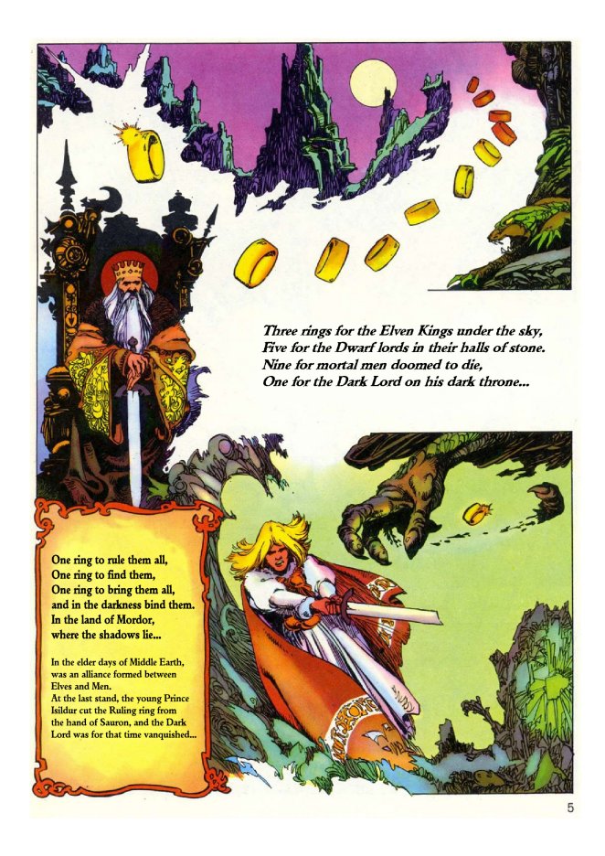 Read online El Señor de los Anillos comic -  Issue #1 - 2