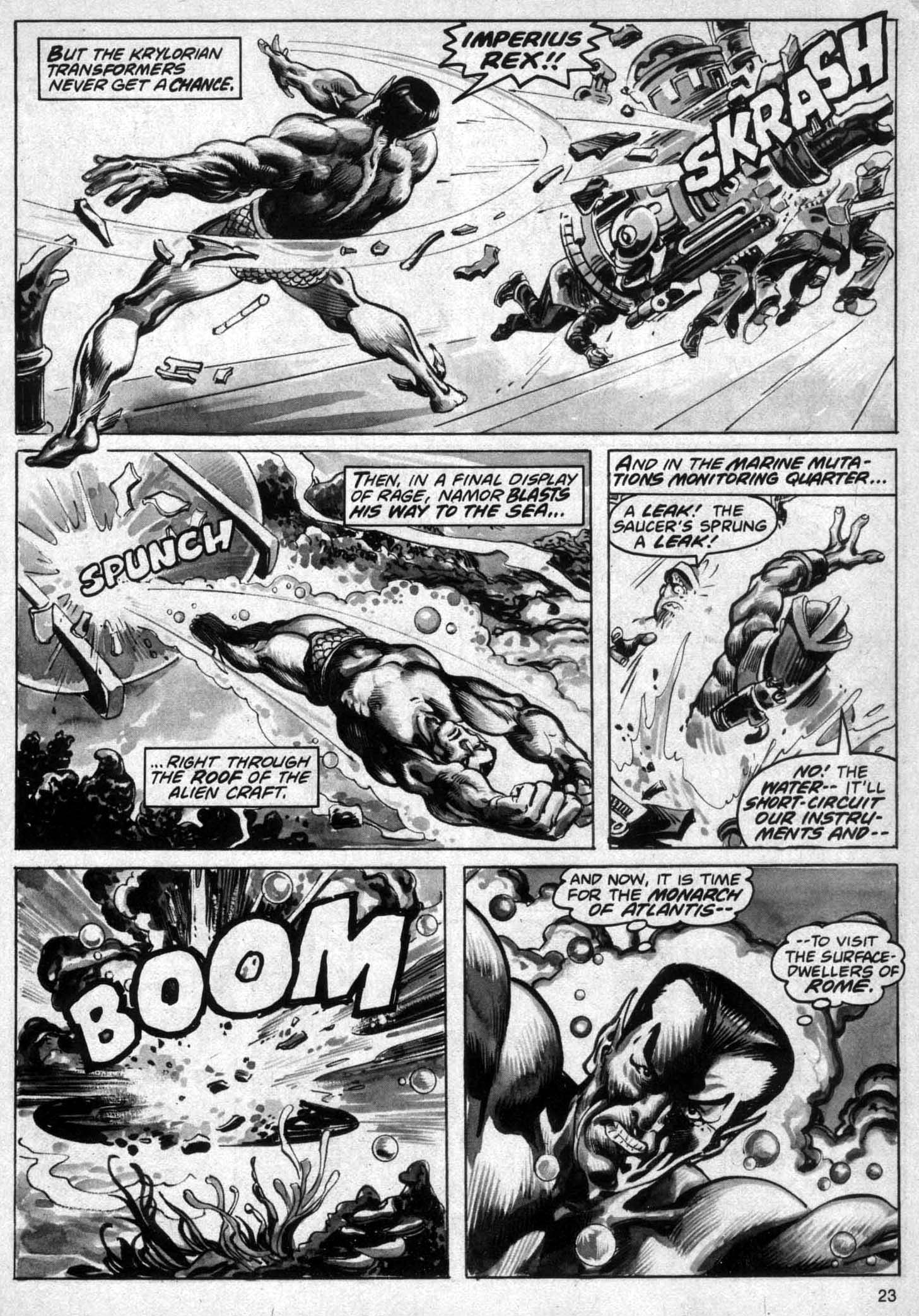 Read online The Rampaging Hulk comic -  Issue #5 - 17