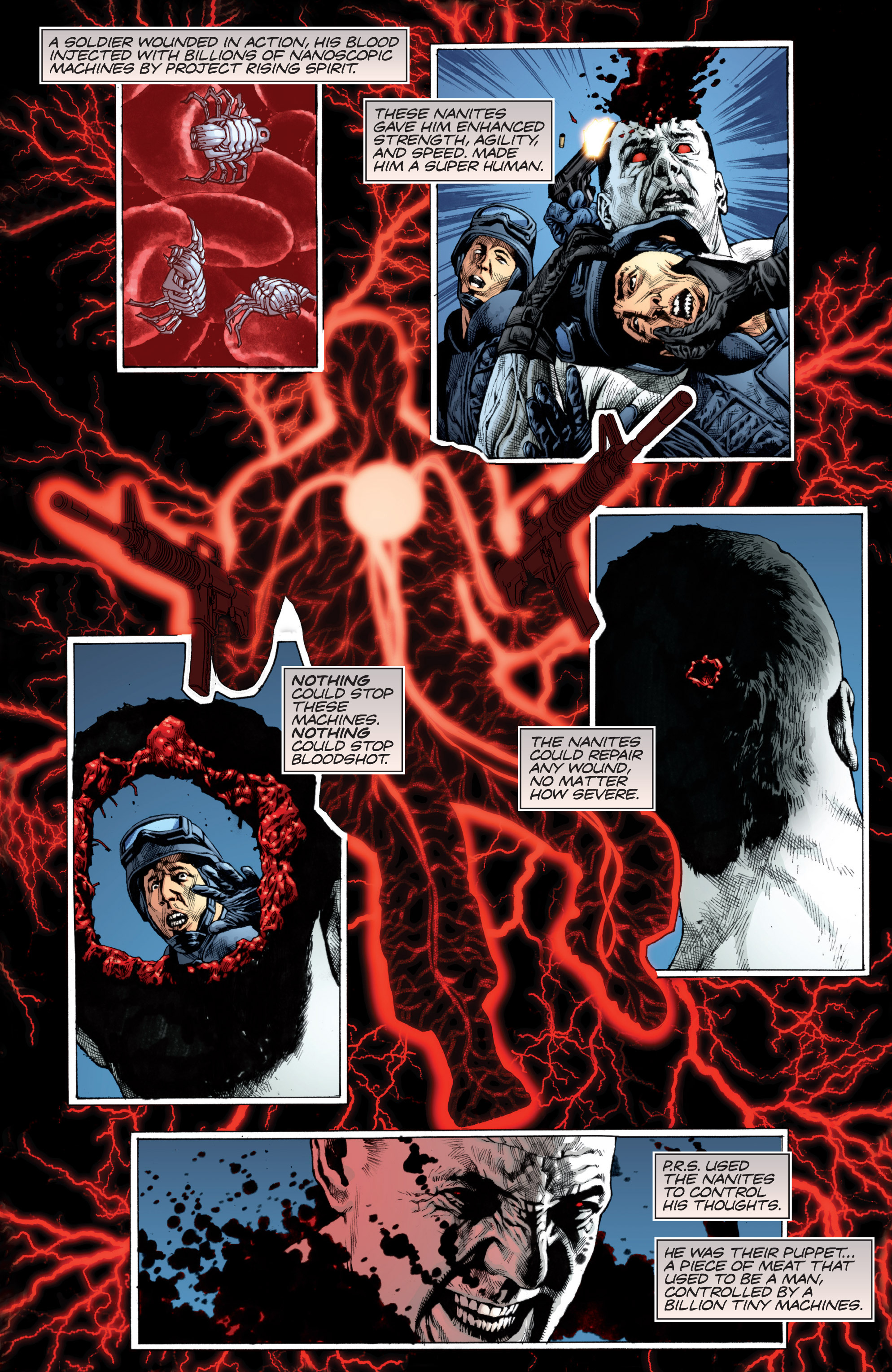 Read online Bloodshot Reborn comic -  Issue #1 - 5