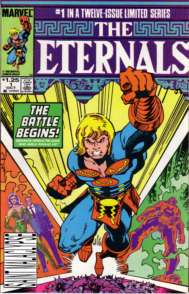 Read online Eternals (1985) comic -  Issue #1 - 1