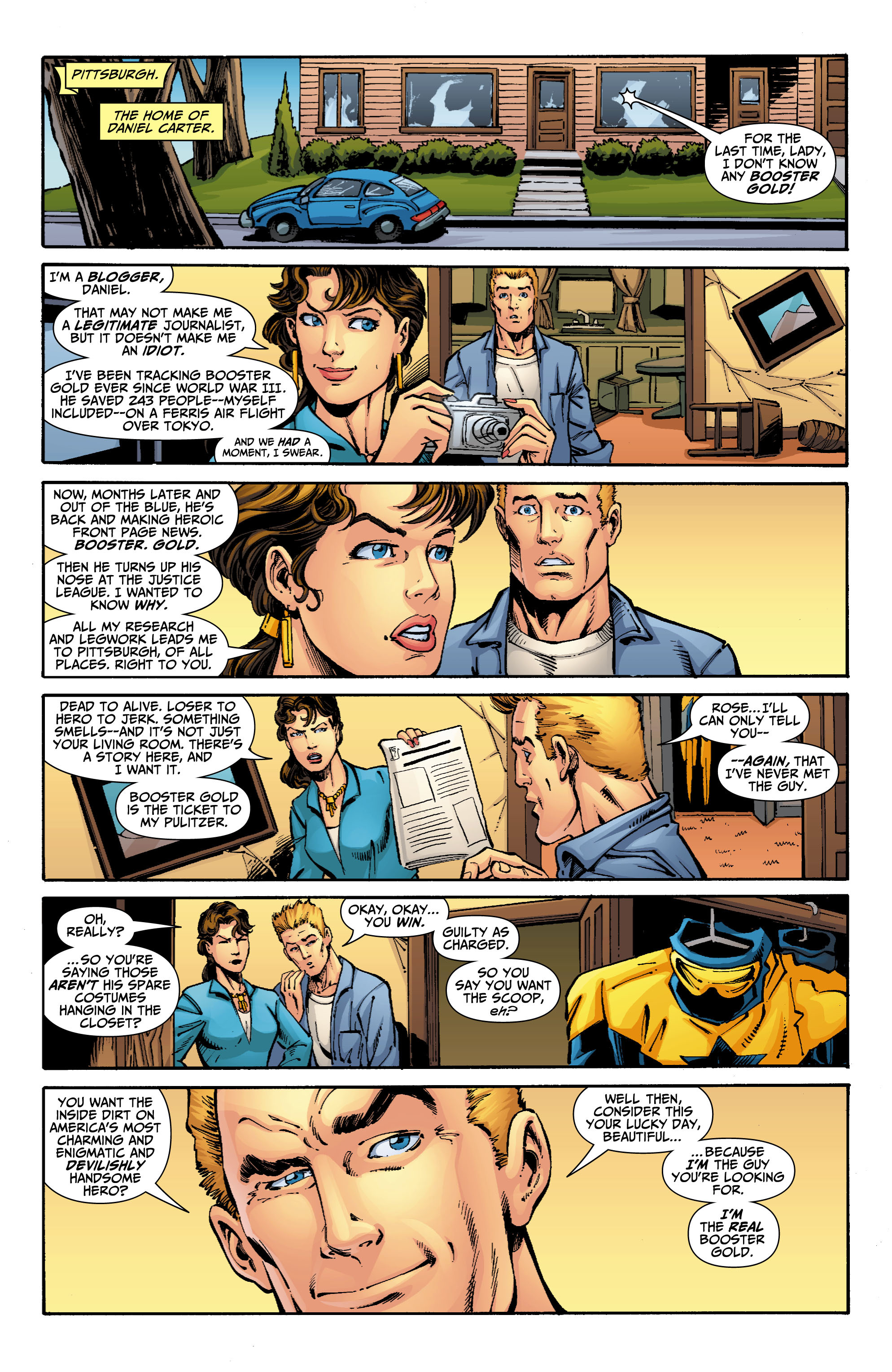 Read online Booster Gold (2007) comic -  Issue #4 - 10