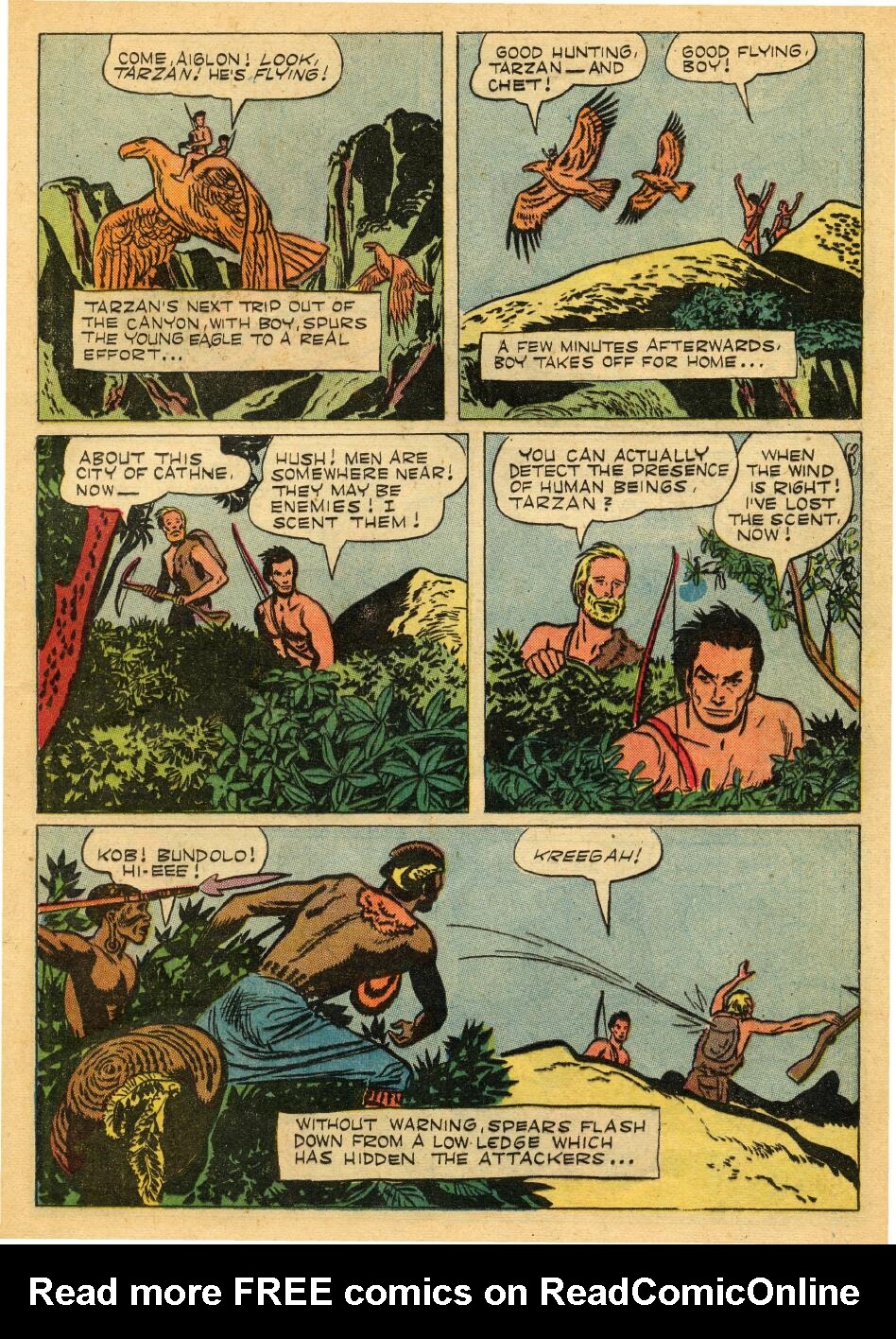 Read online Tarzan (1948) comic -  Issue #63 - 13