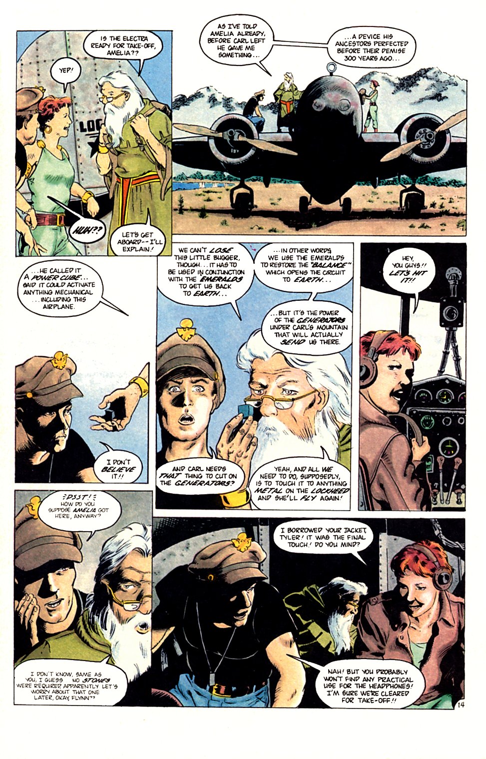 Read online Lost Planet comic -  Issue #5 - 16