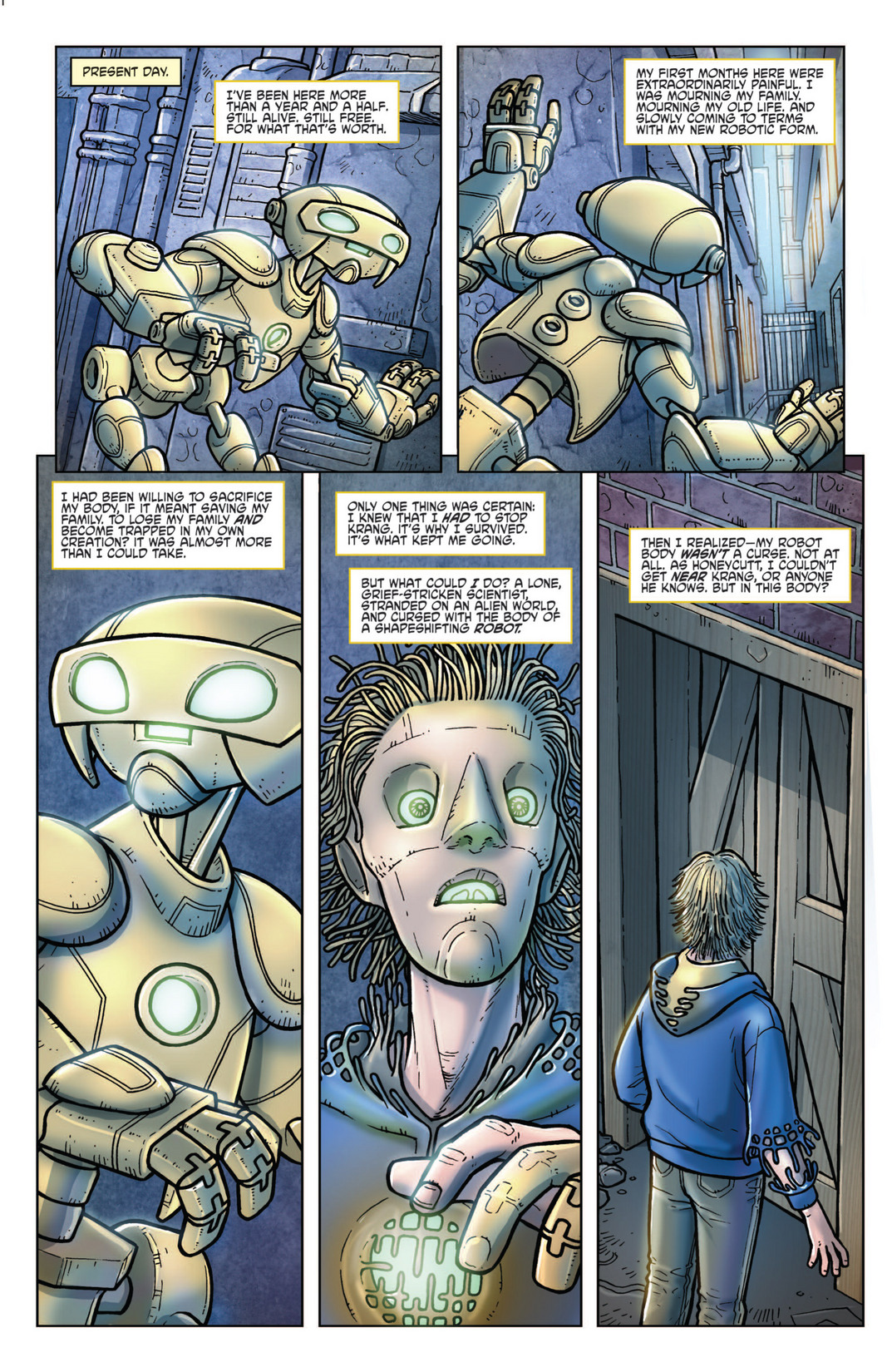 Read online Teenage Mutant Ninja Turtles Micro-Series comic -  Issue #8 - 22