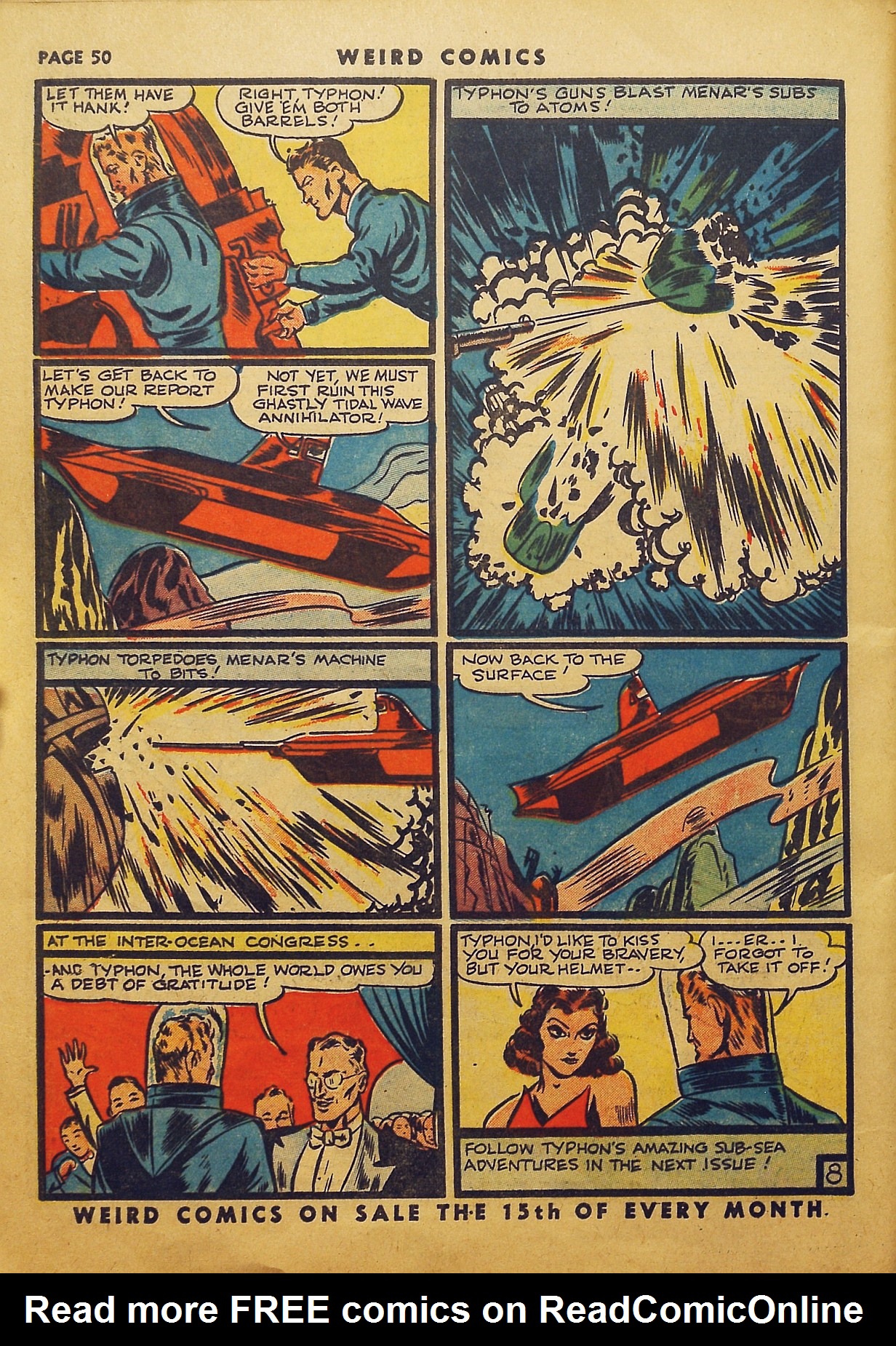 Read online Weird Comics comic -  Issue #6 - 51