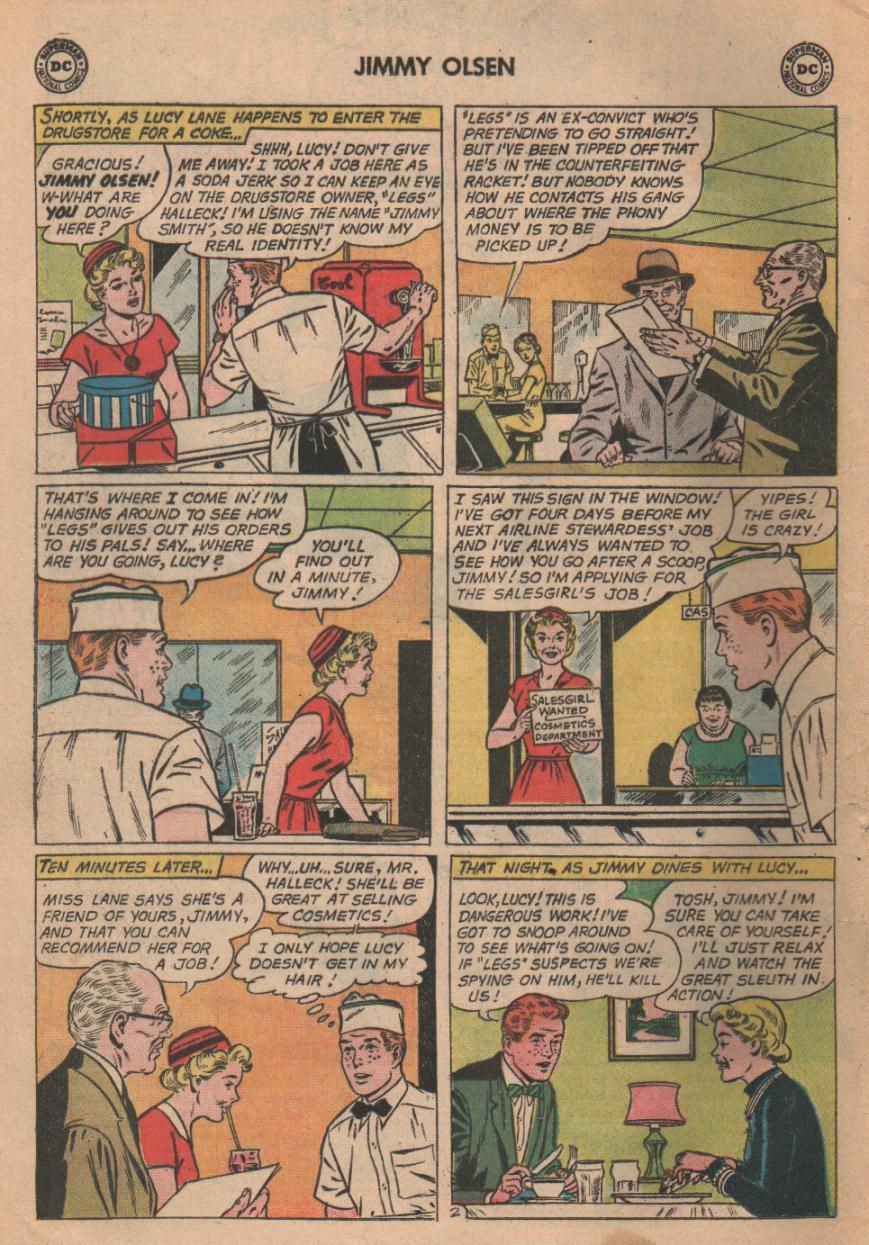 Read online Superman's Pal Jimmy Olsen comic -  Issue #58 - 4