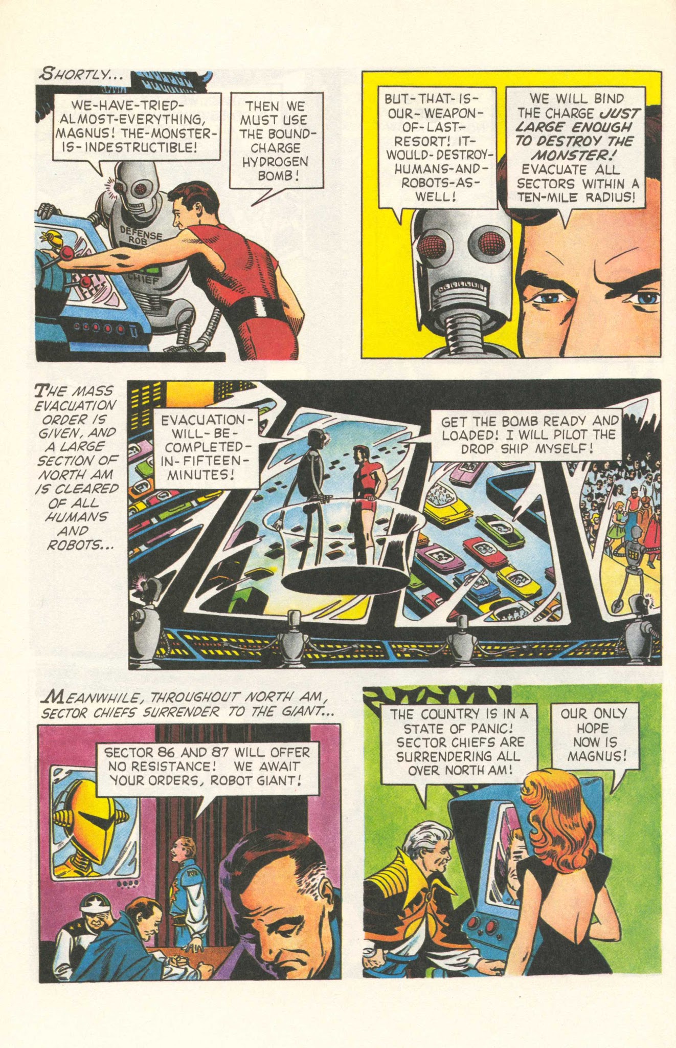 Read online Vintage Magnus, Robot Fighter comic -  Issue #2 - 13