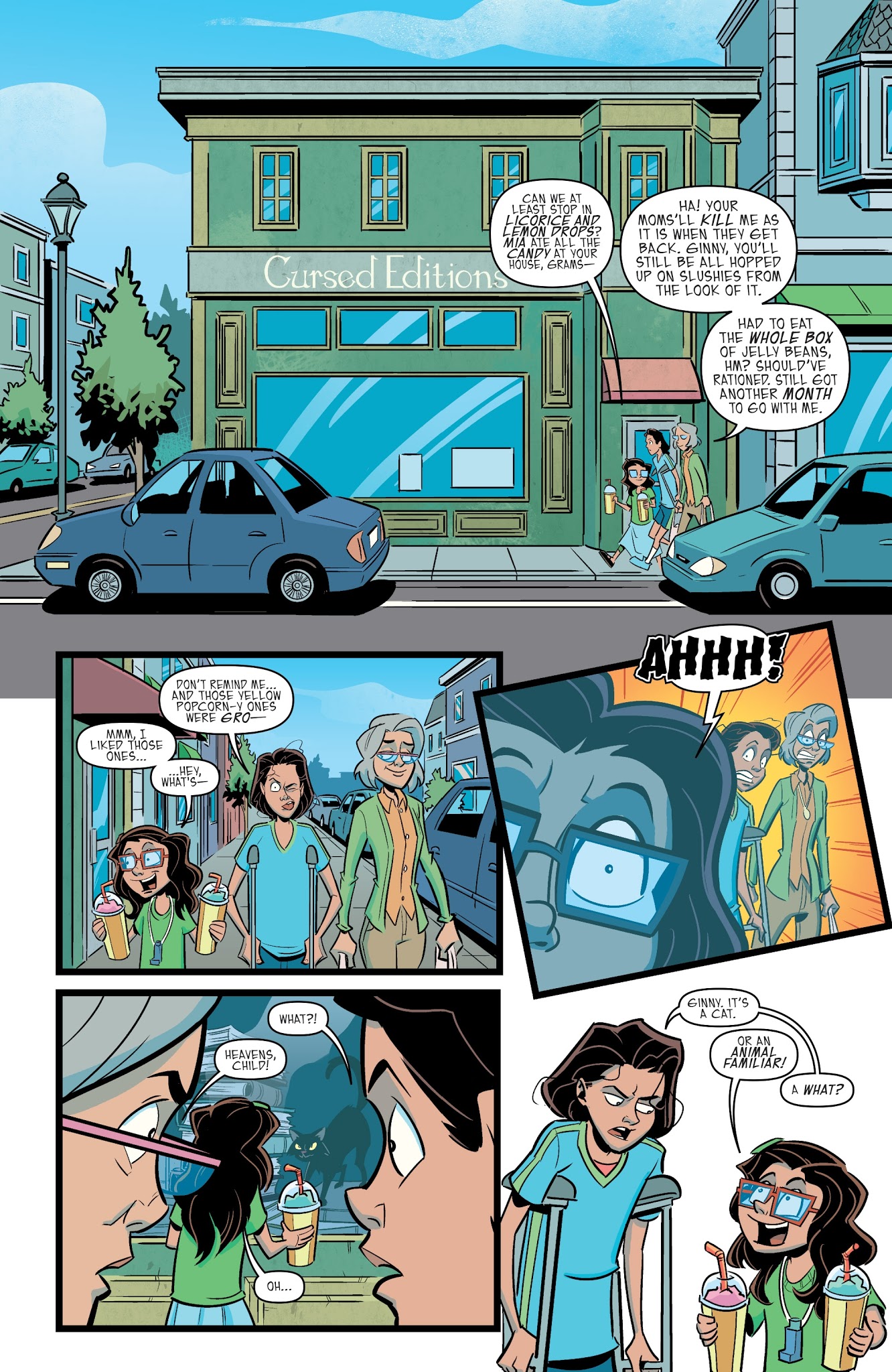 Read online Goosebumps: Monsters At Midnight comic -  Issue #1 - 5