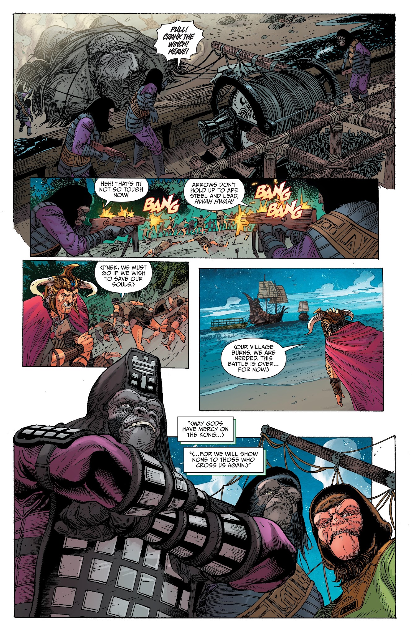 Read online Kong on the Planet of the Apes comic -  Issue #3 - 22