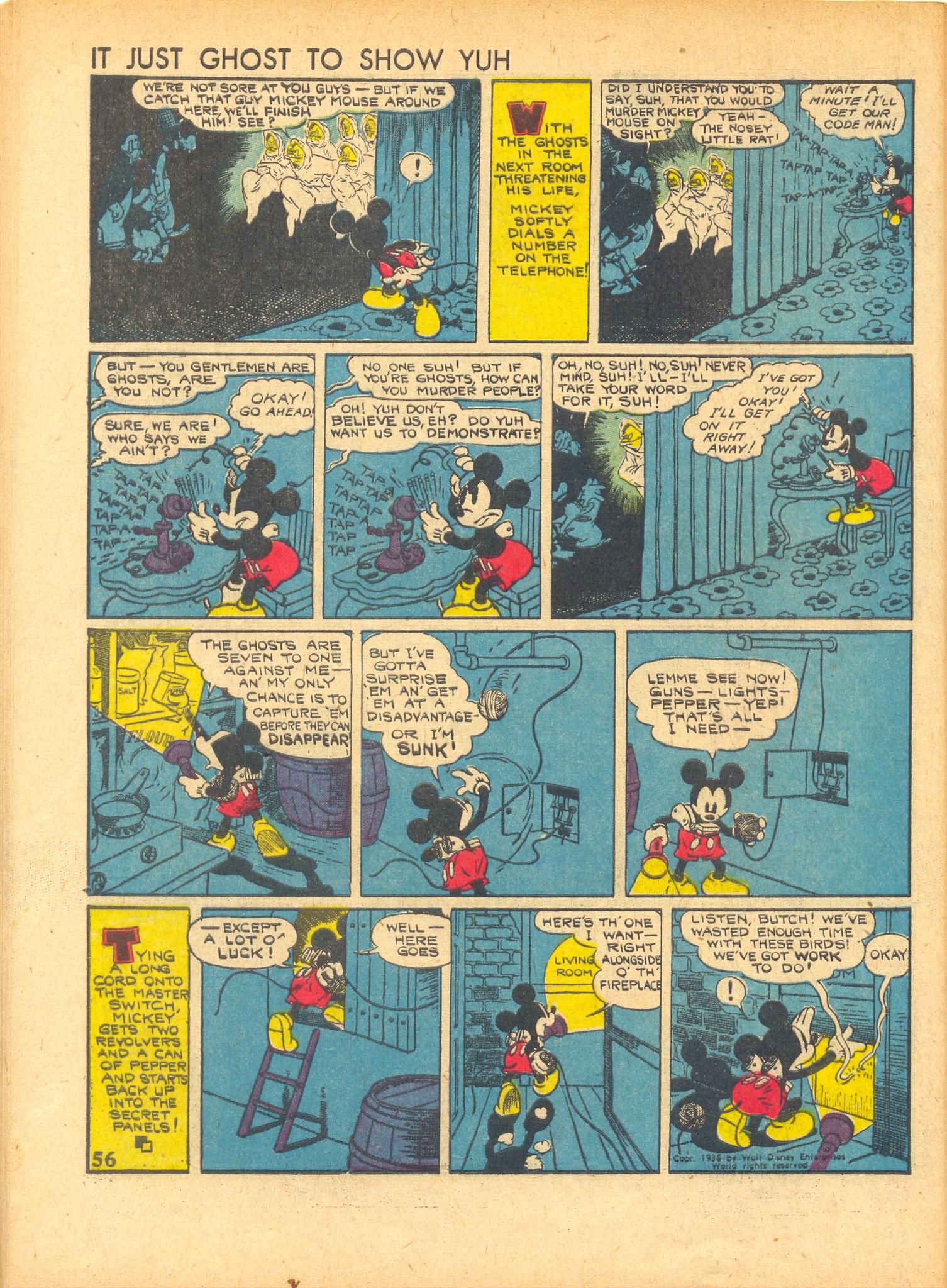 Read online Walt Disney's Comics and Stories comic -  Issue #4 - 58