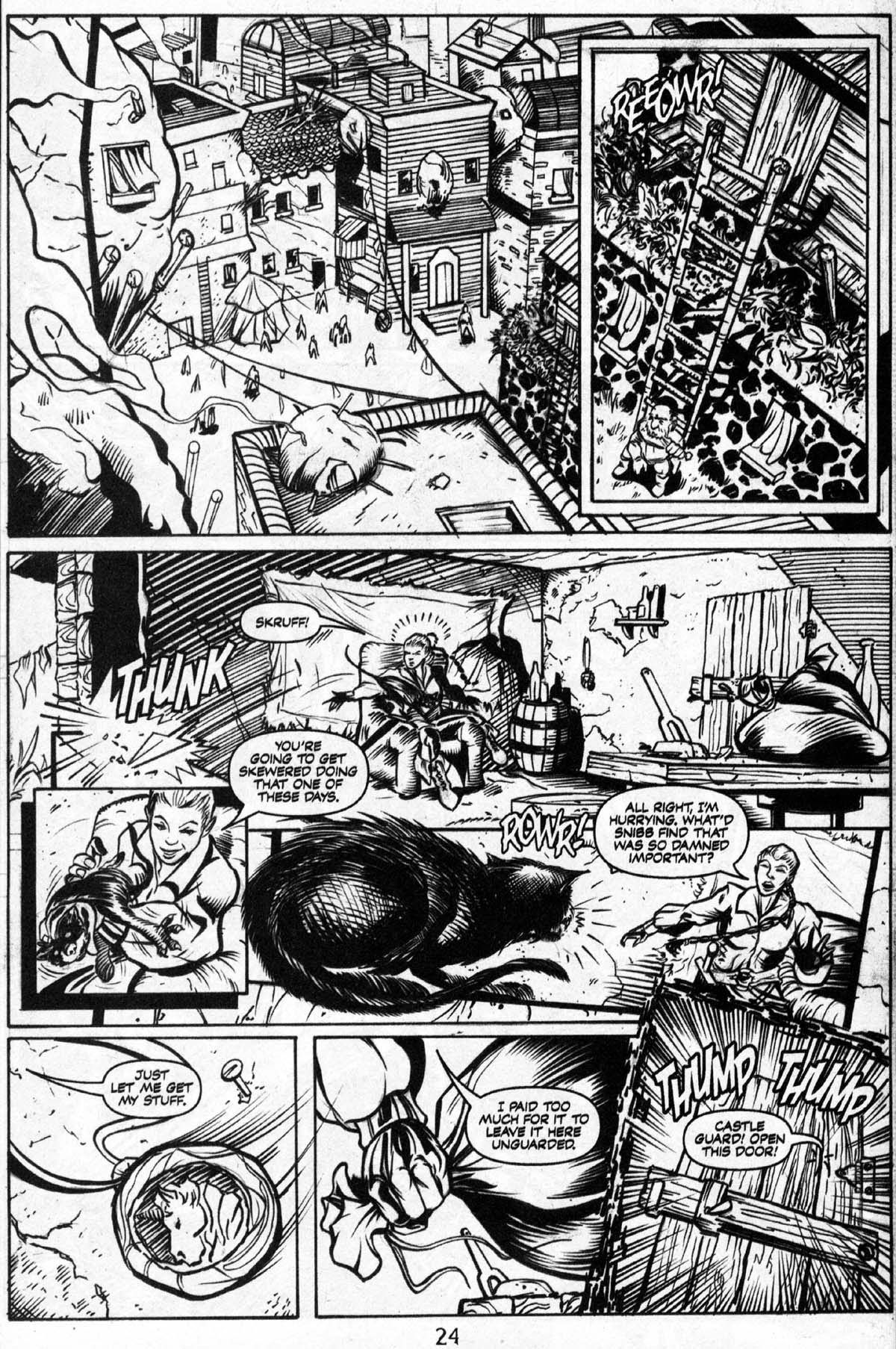 Read online Dungeons & Dragons: Black & White comic -  Issue #1 - 18