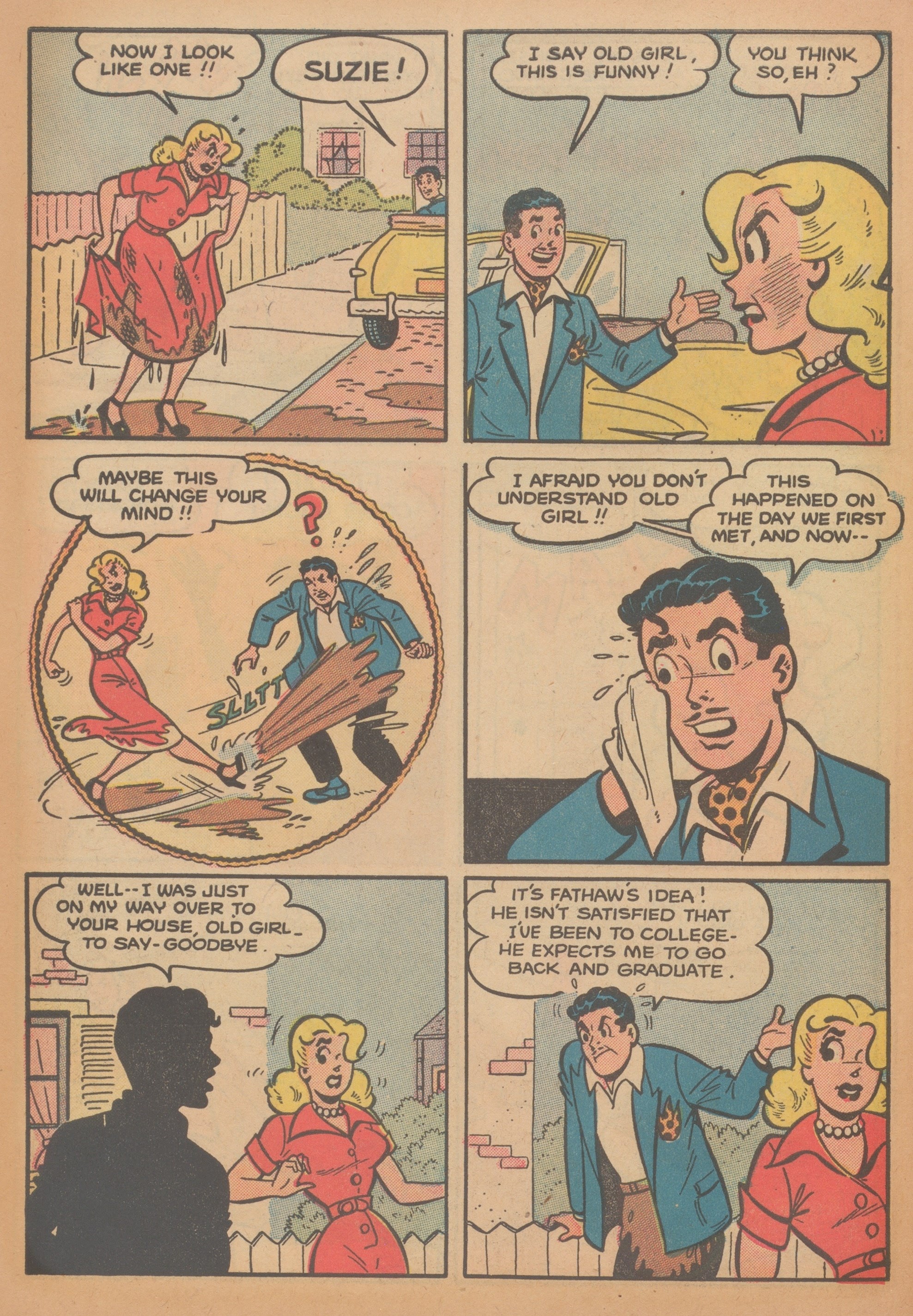Read online Suzie Comics comic -  Issue #92 - 28
