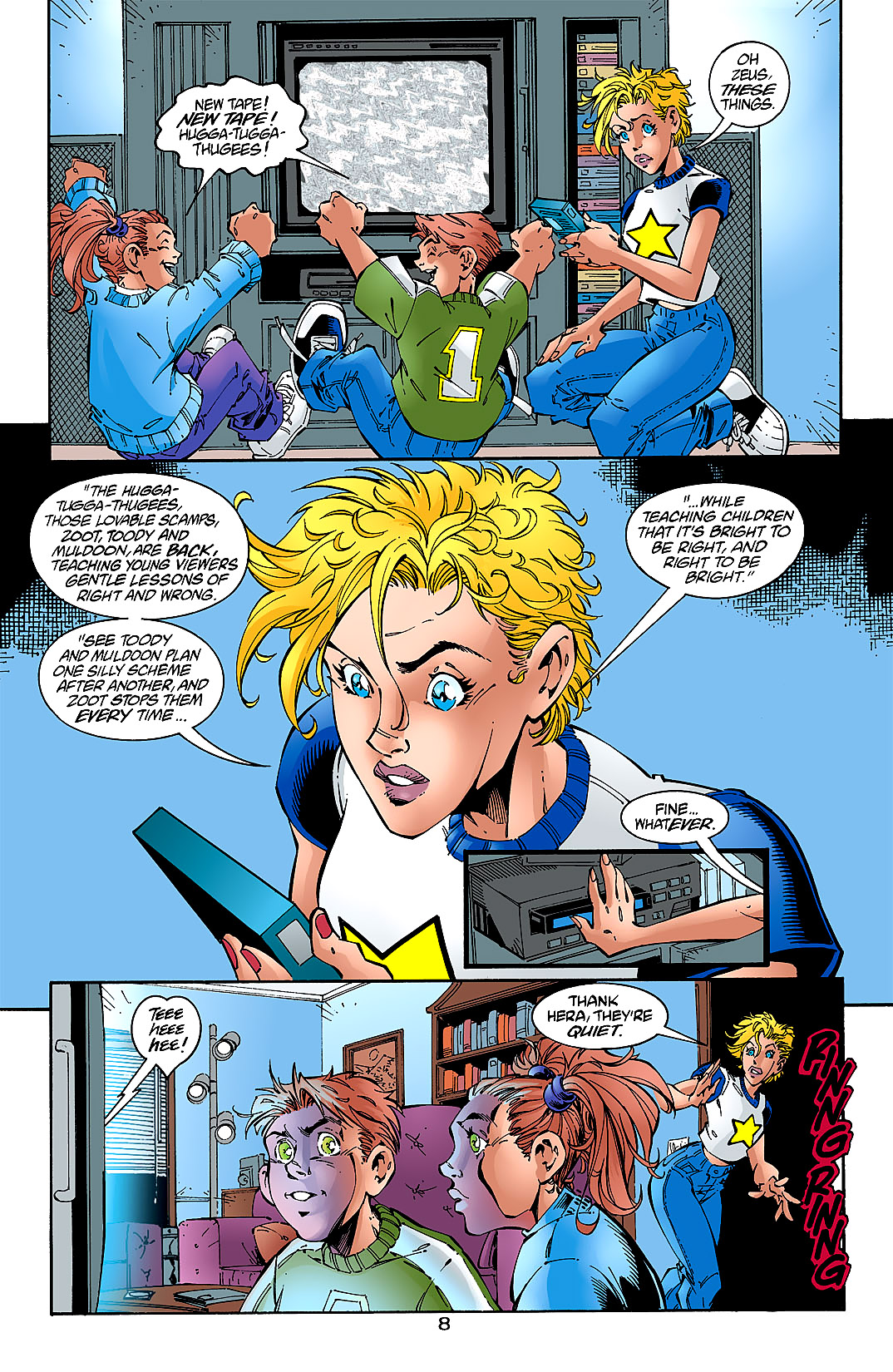 Read online Young Justice (1998) comic -  Issue #9 - 9