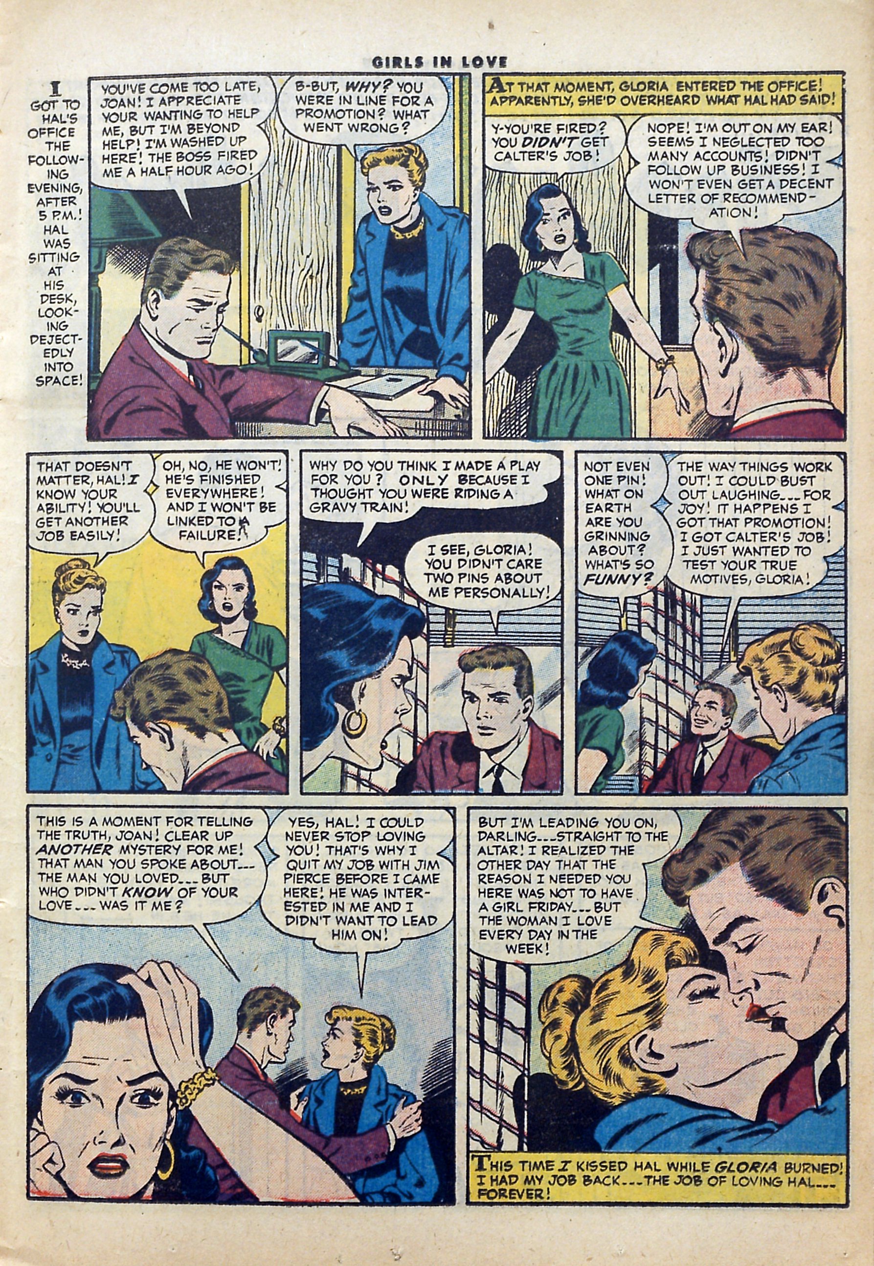 Read online Girls in Love (1955) comic -  Issue #57 - 11