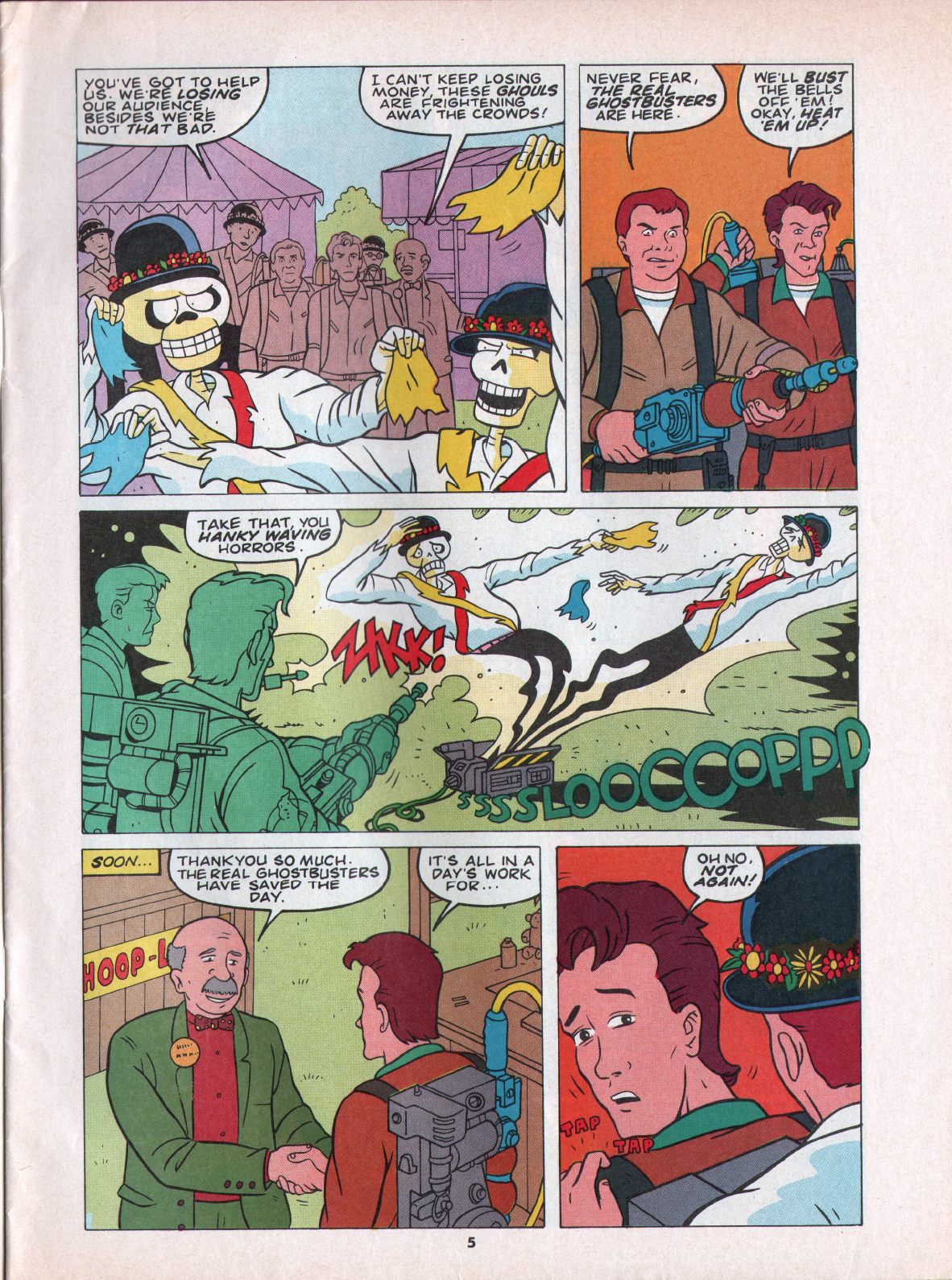 Read online The Real Ghostbusters comic -  Issue #94 - 5