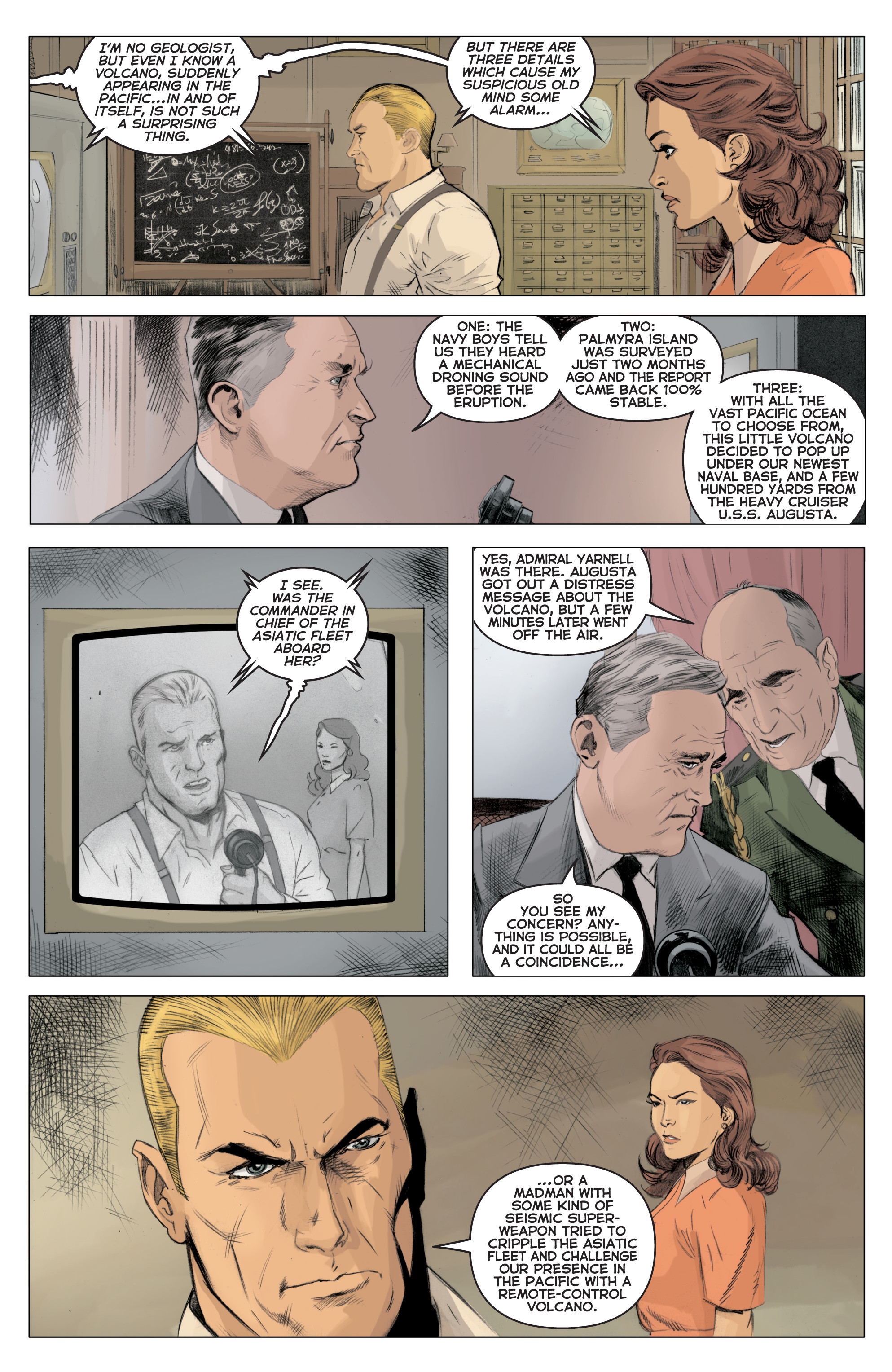 Read online Doc Savage: Ring Of Fire comic -  Issue #1 - 13