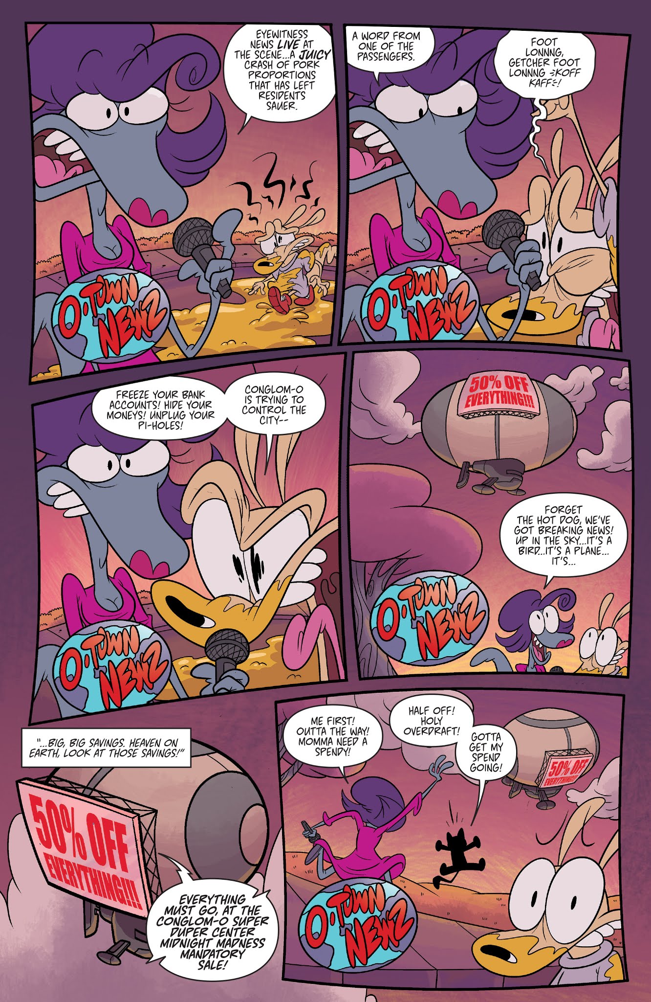 Read online Rocko's Modern Life (2017) comic -  Issue #8 - 10