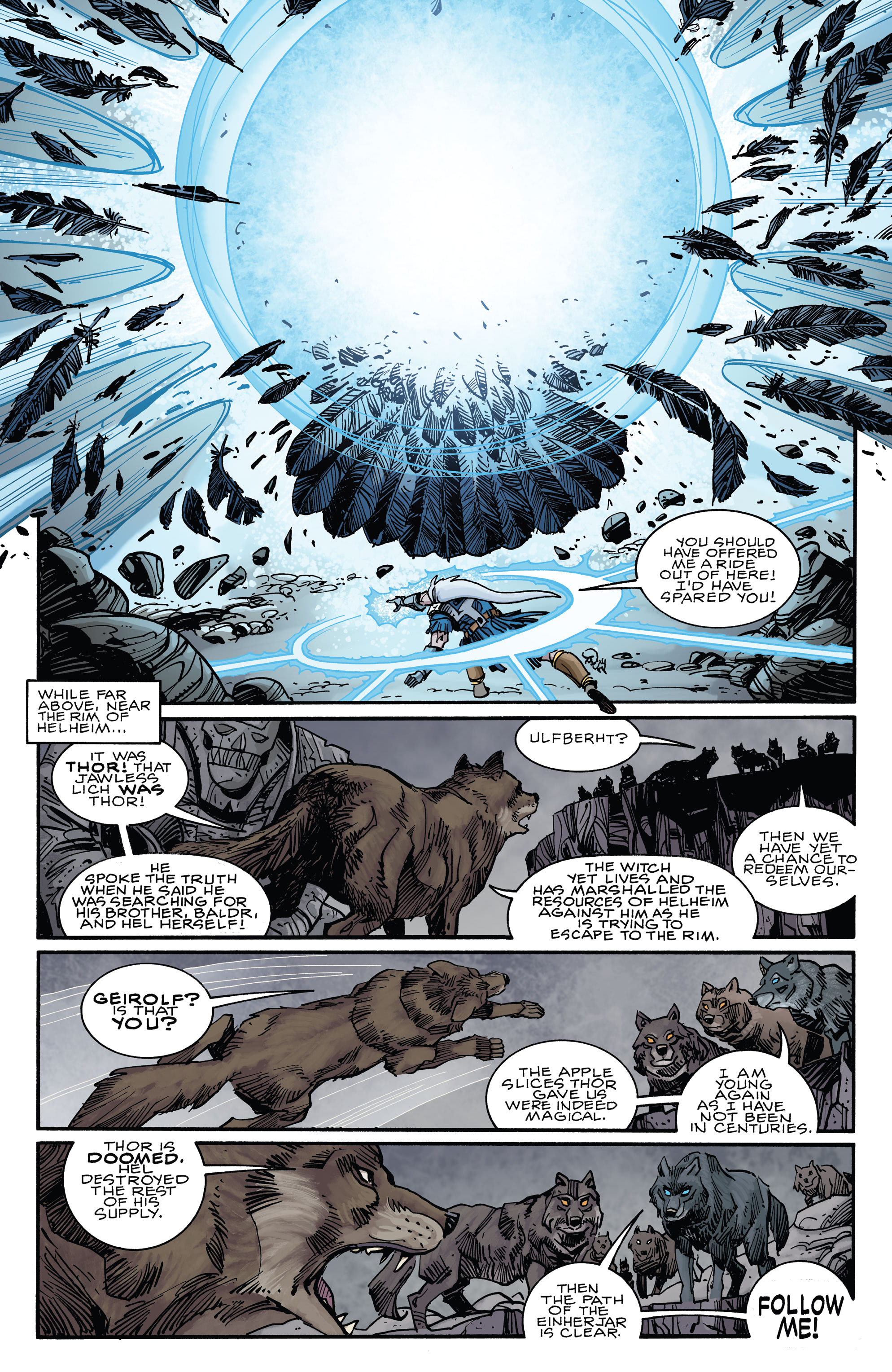 Read online Ragnarok: The Breaking of Helheim comic -  Issue #6 - 5