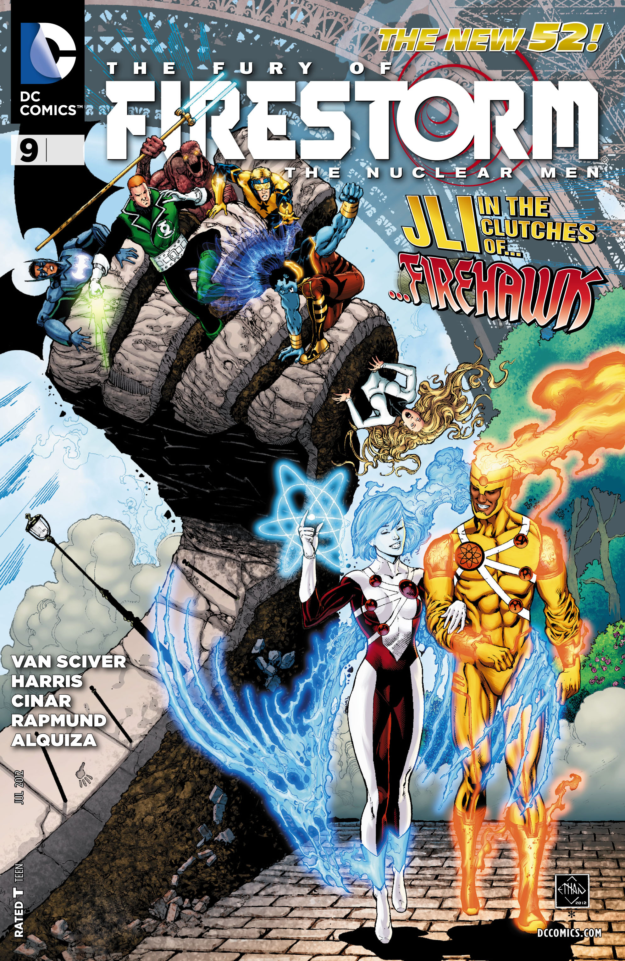 Read online The Fury of Firestorm: The Nuclear Men comic -  Issue #9 - 1