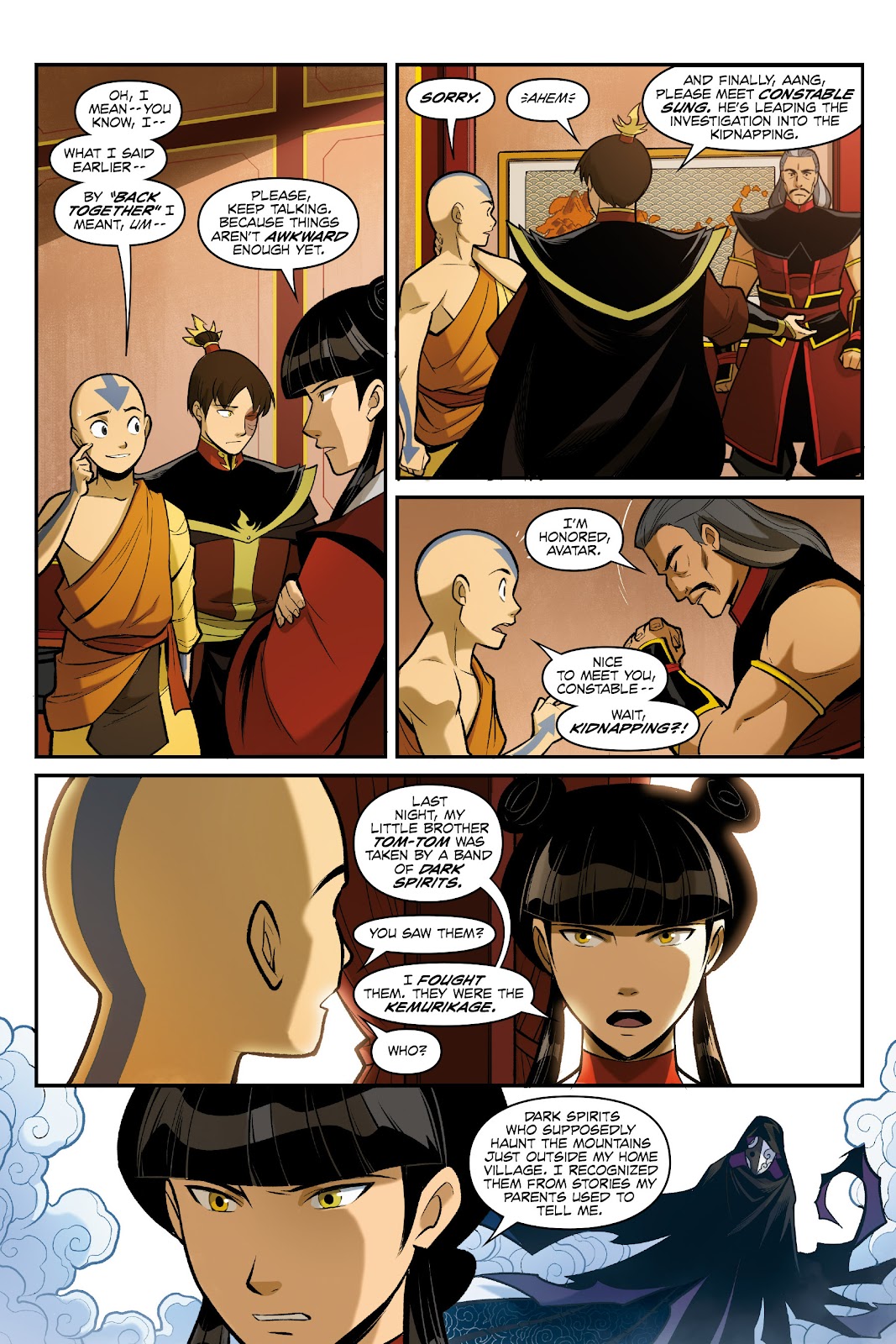 Nickelodeon Avatar: The Last Airbender - Smoke and Shadow issue Part 2 - Page 14