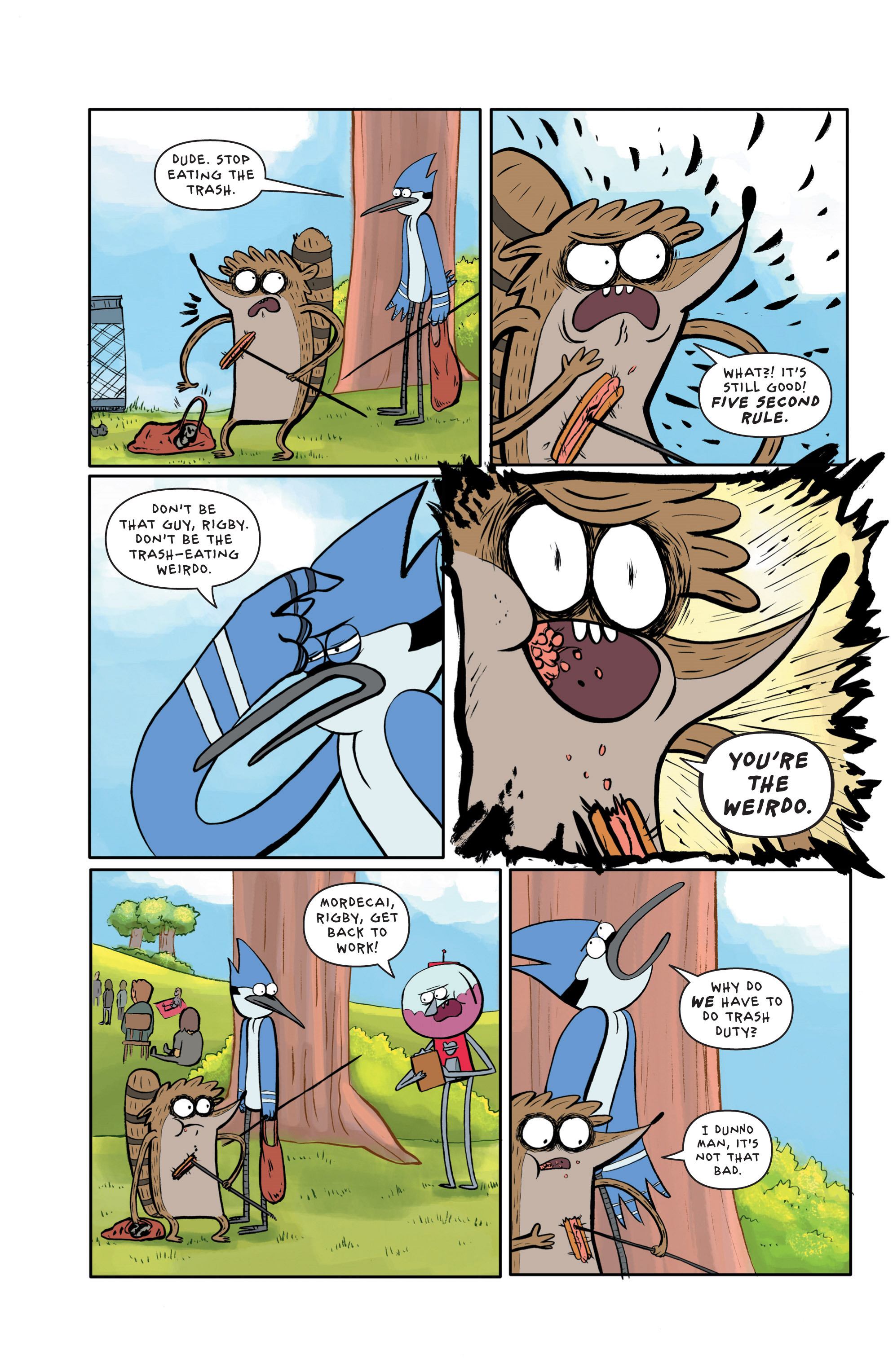 Read online Regular Show comic -  Issue #1 - 8
