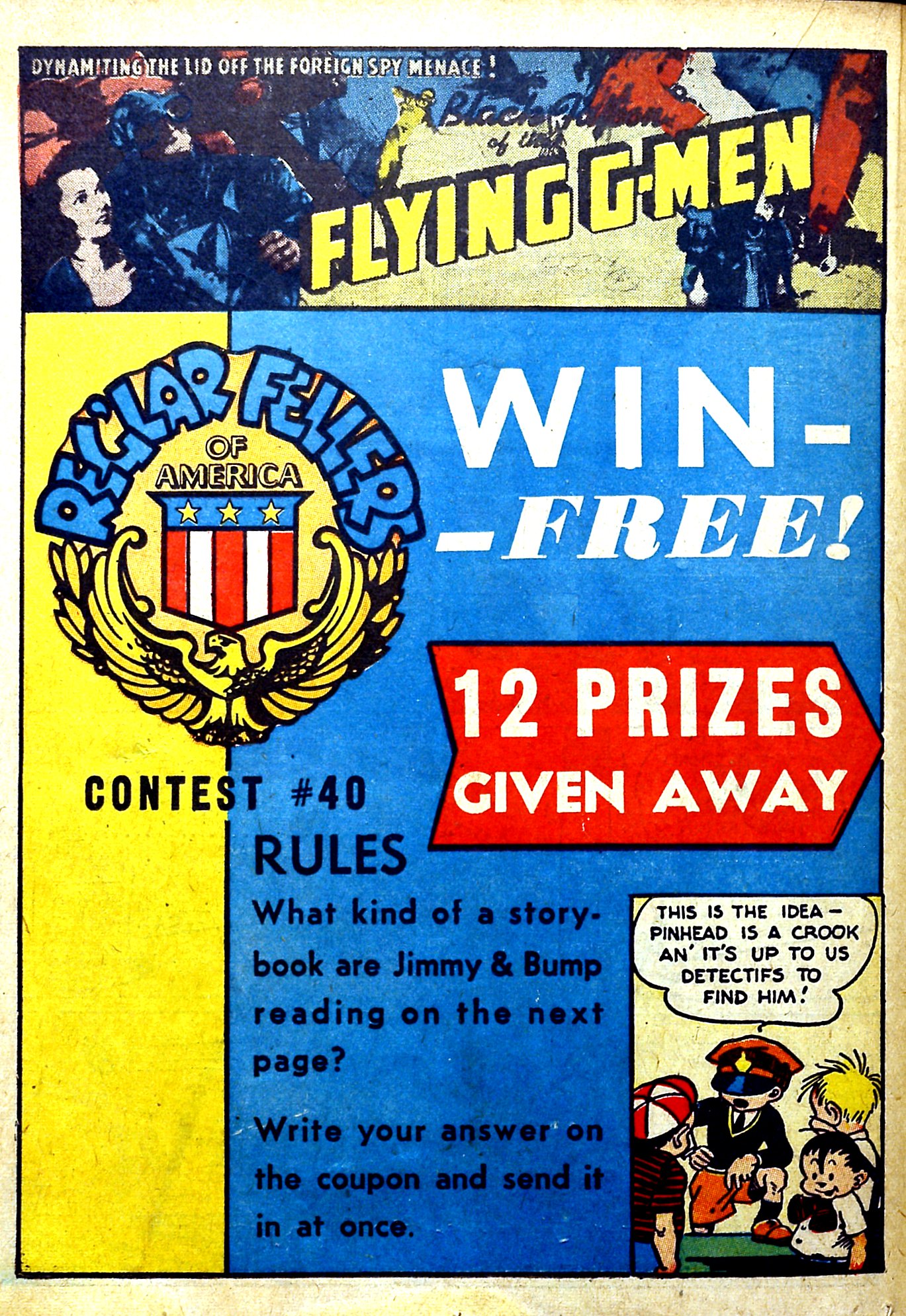 Read online Reg'lar Fellers Heroic Comics comic -  Issue #9 - 32