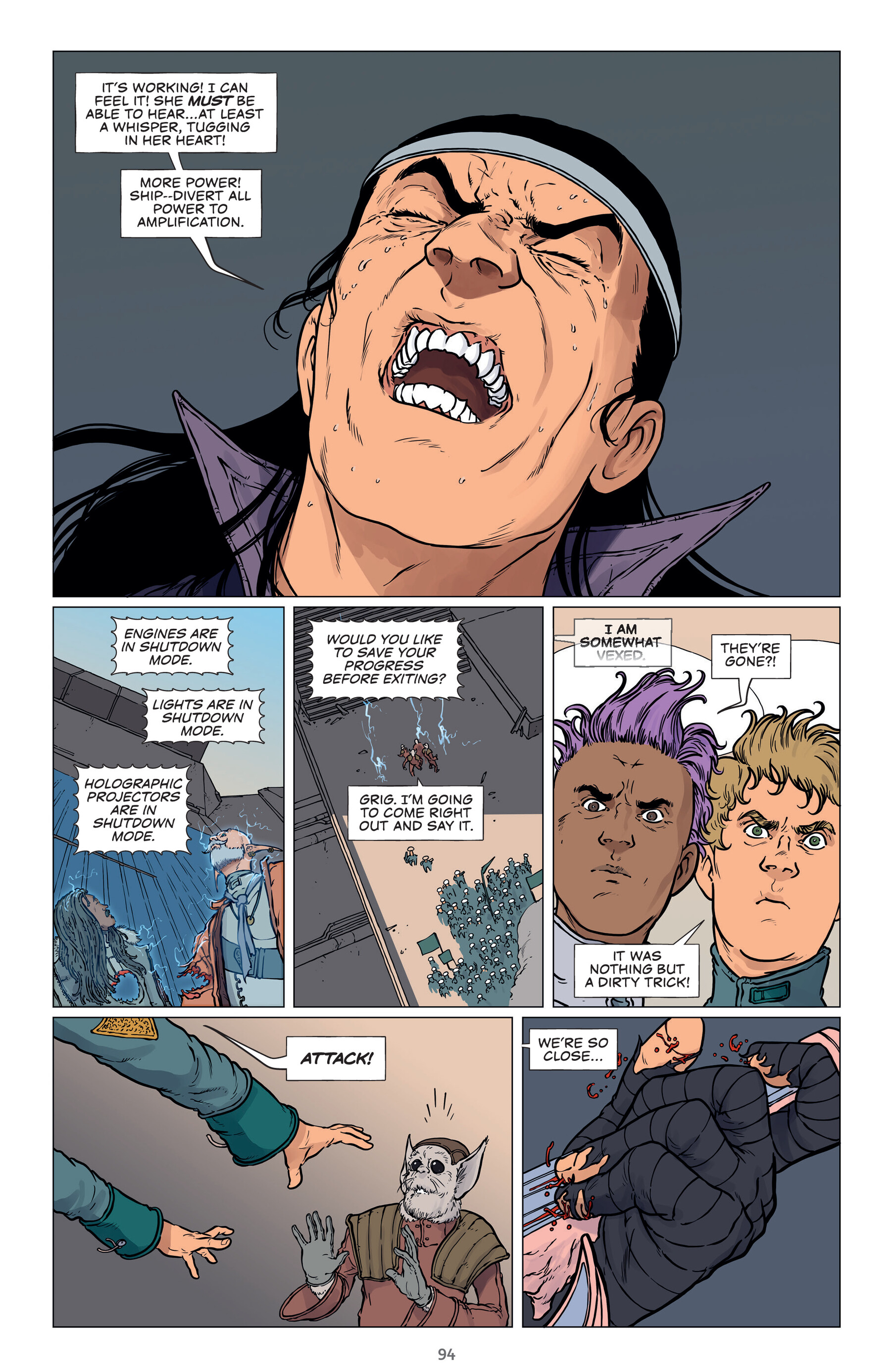 Read online The Incal: Dying Star comic -  Issue # Full - 93