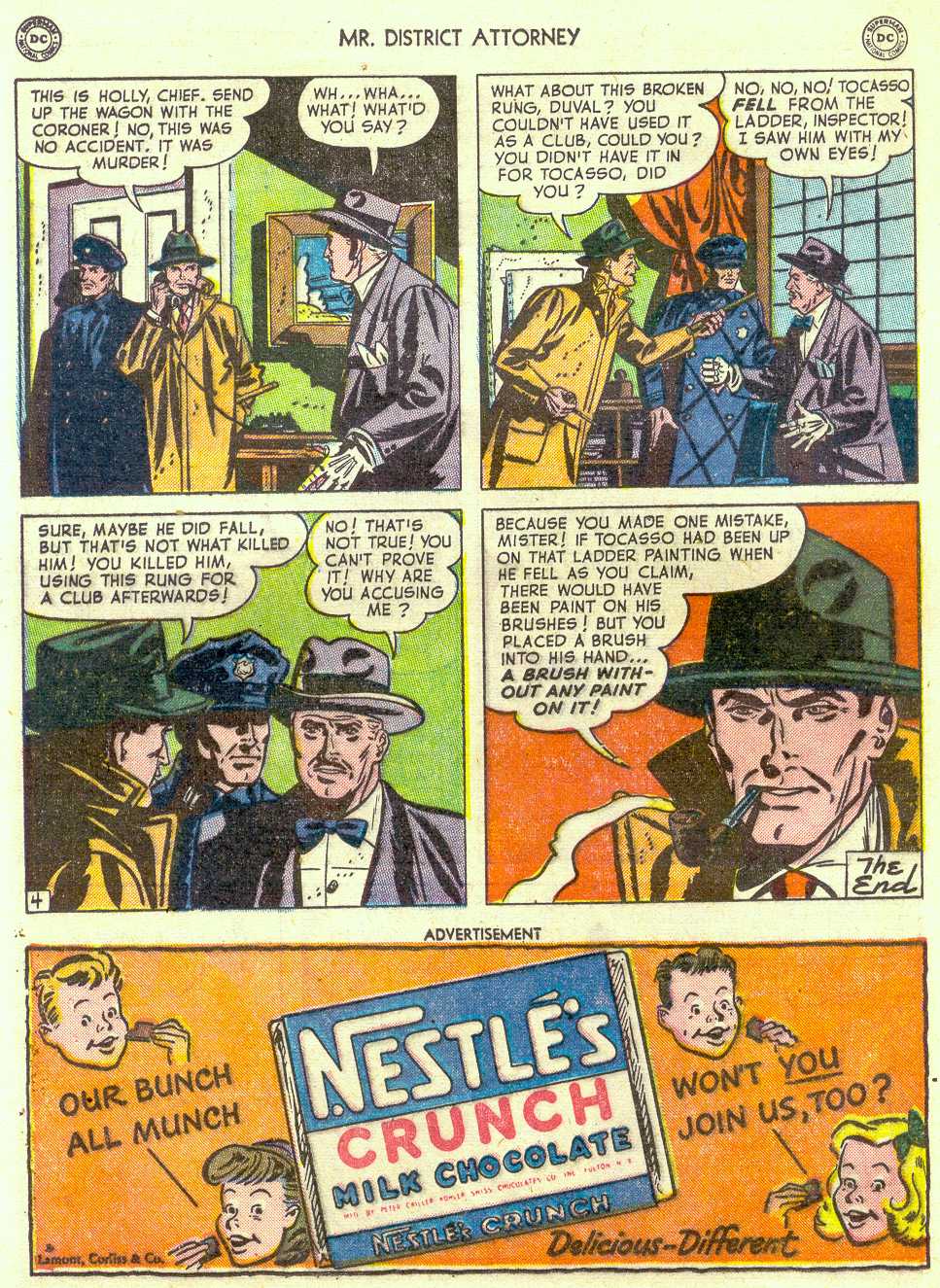 Read online Mr. District Attorney comic -  Issue #16 - 36
