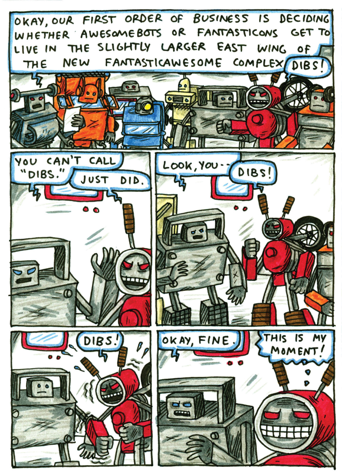 Read online Incredible Change-Bots comic -  Issue # TPB 2 - 139