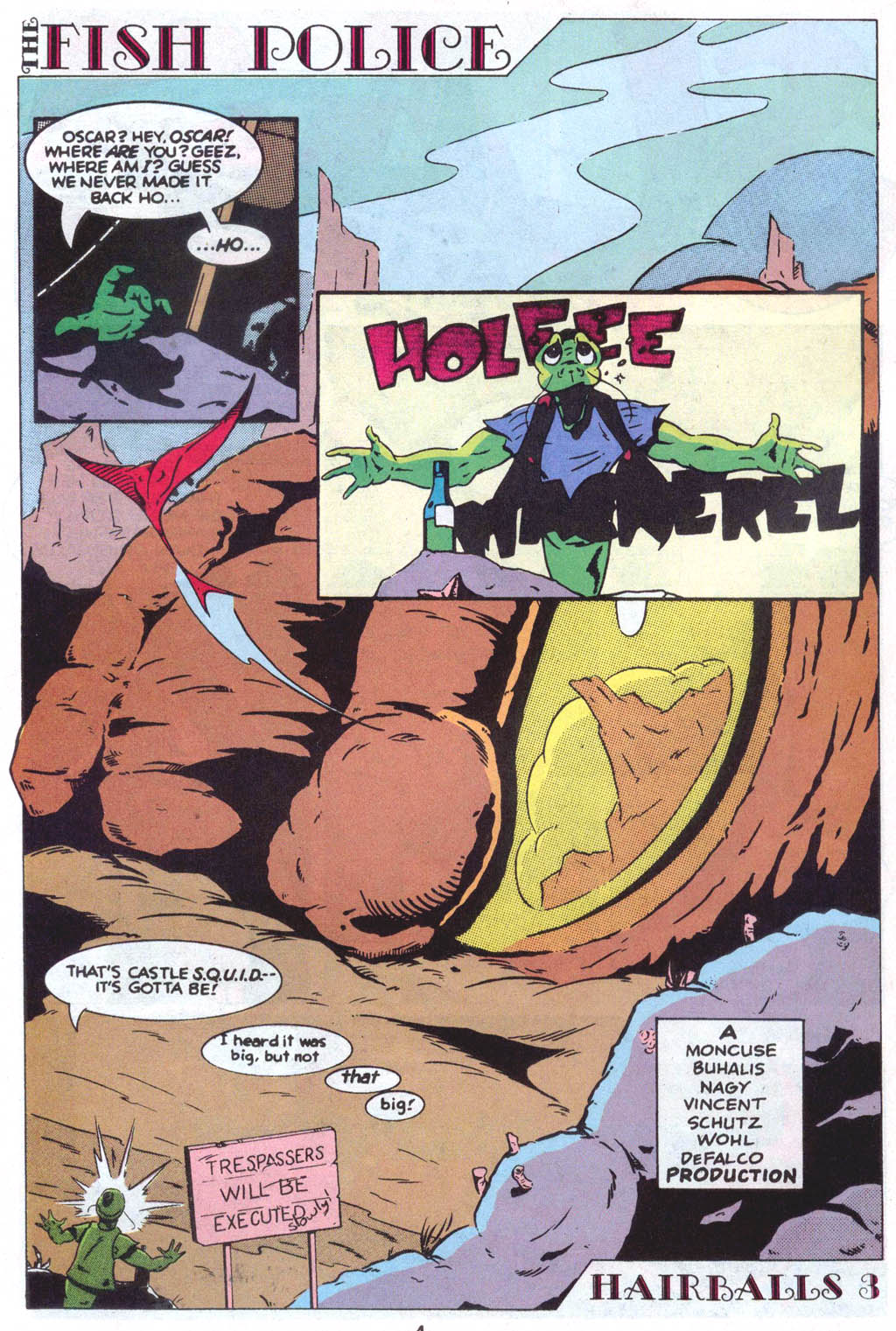 Read online Fish Police comic -  Issue #3 - 5