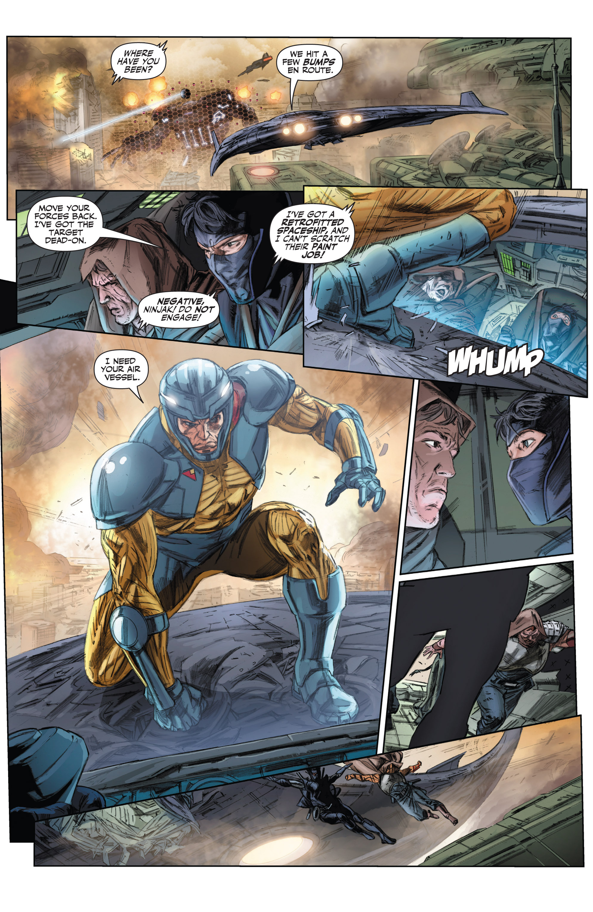 Read online Armor Hunters comic -  Issue #4 - 7