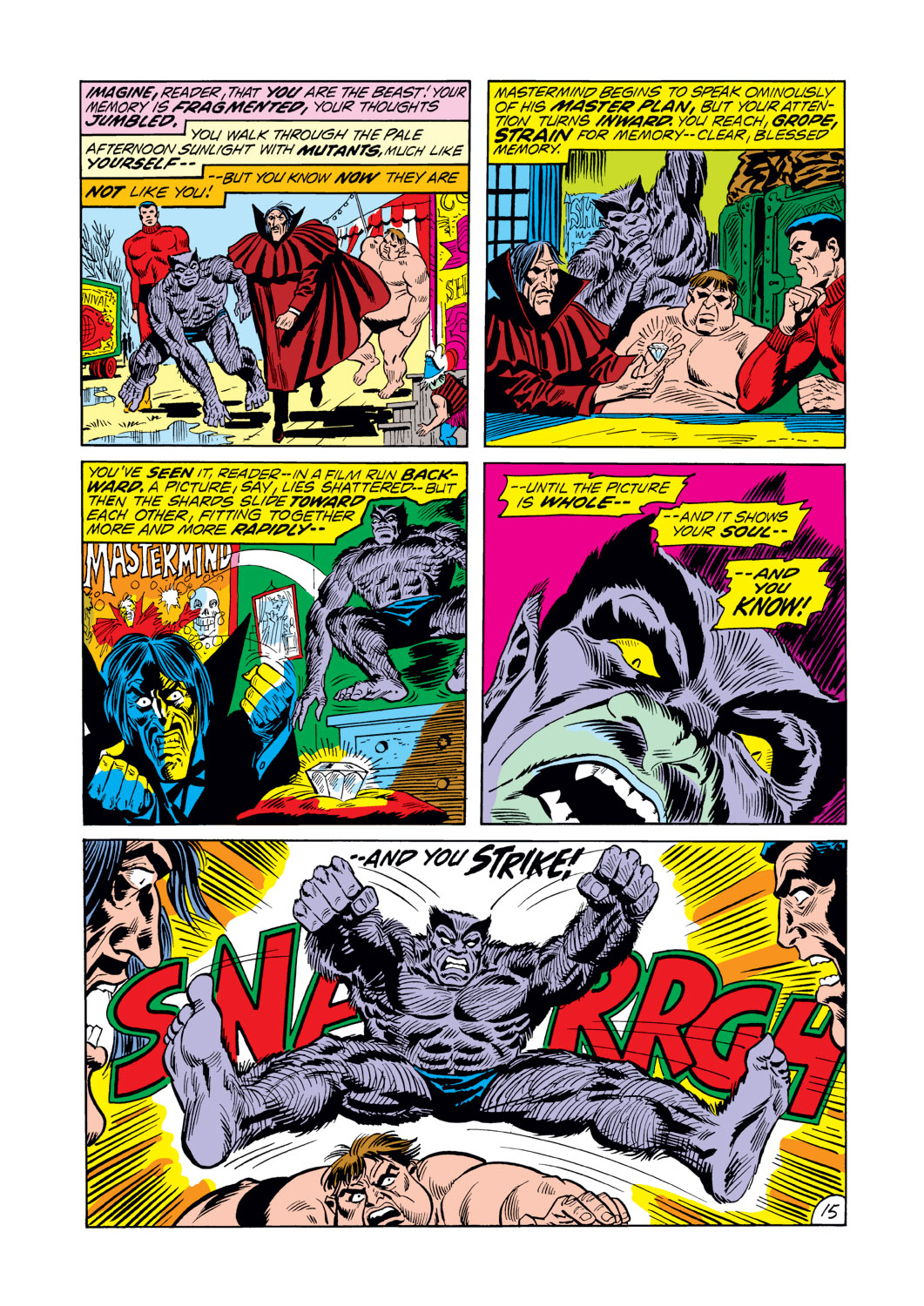 Read online Amazing Adventures (1970) comic -  Issue #13 - 16