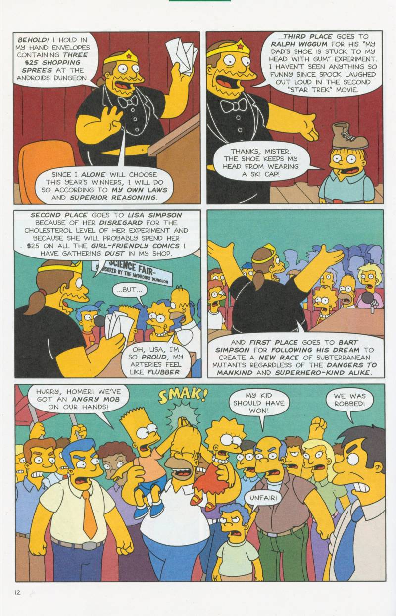 Read online Simpsons Comics Presents Bart Simpson comic -  Issue #7 - 14